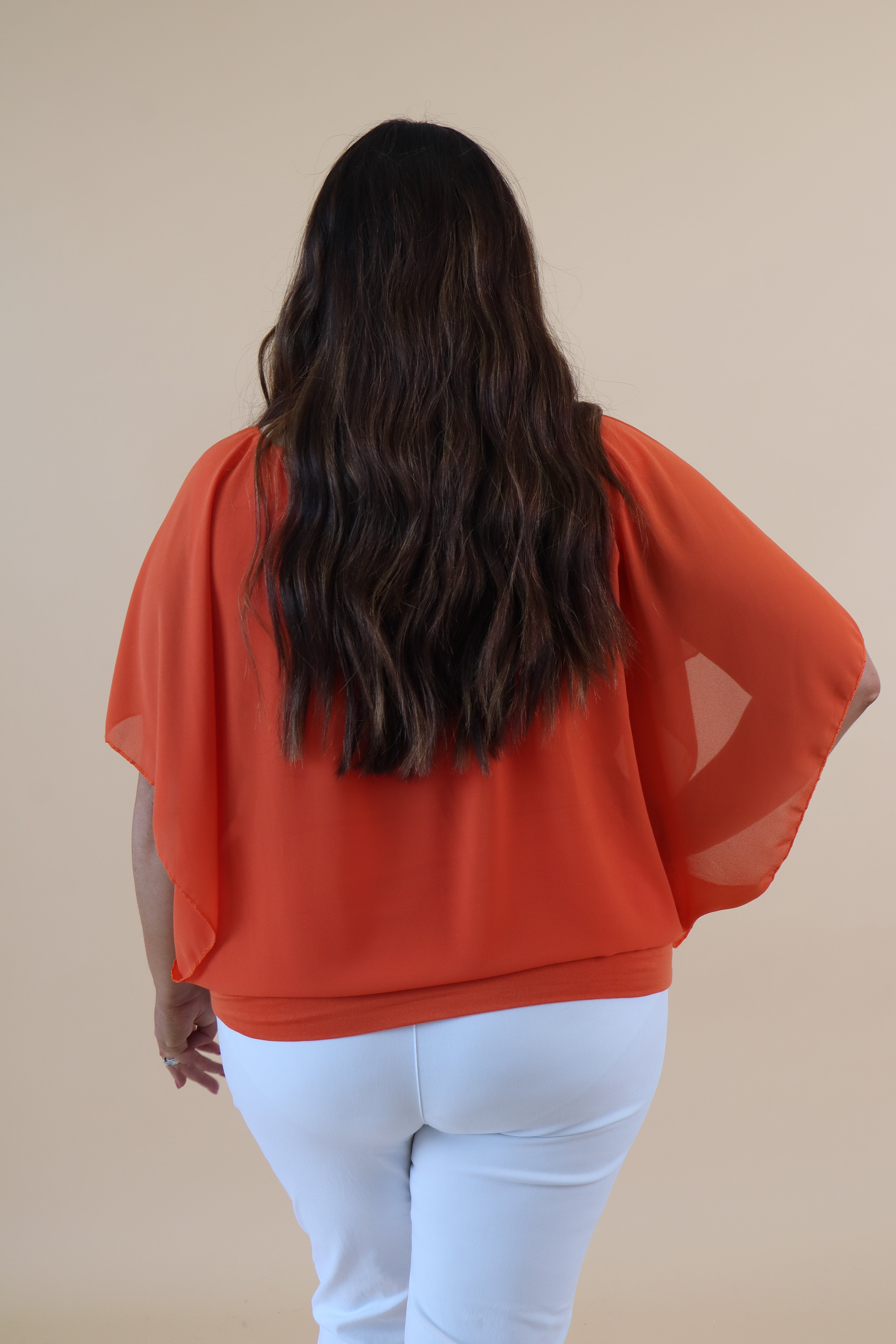 Magic Blouse in Orange Size 1