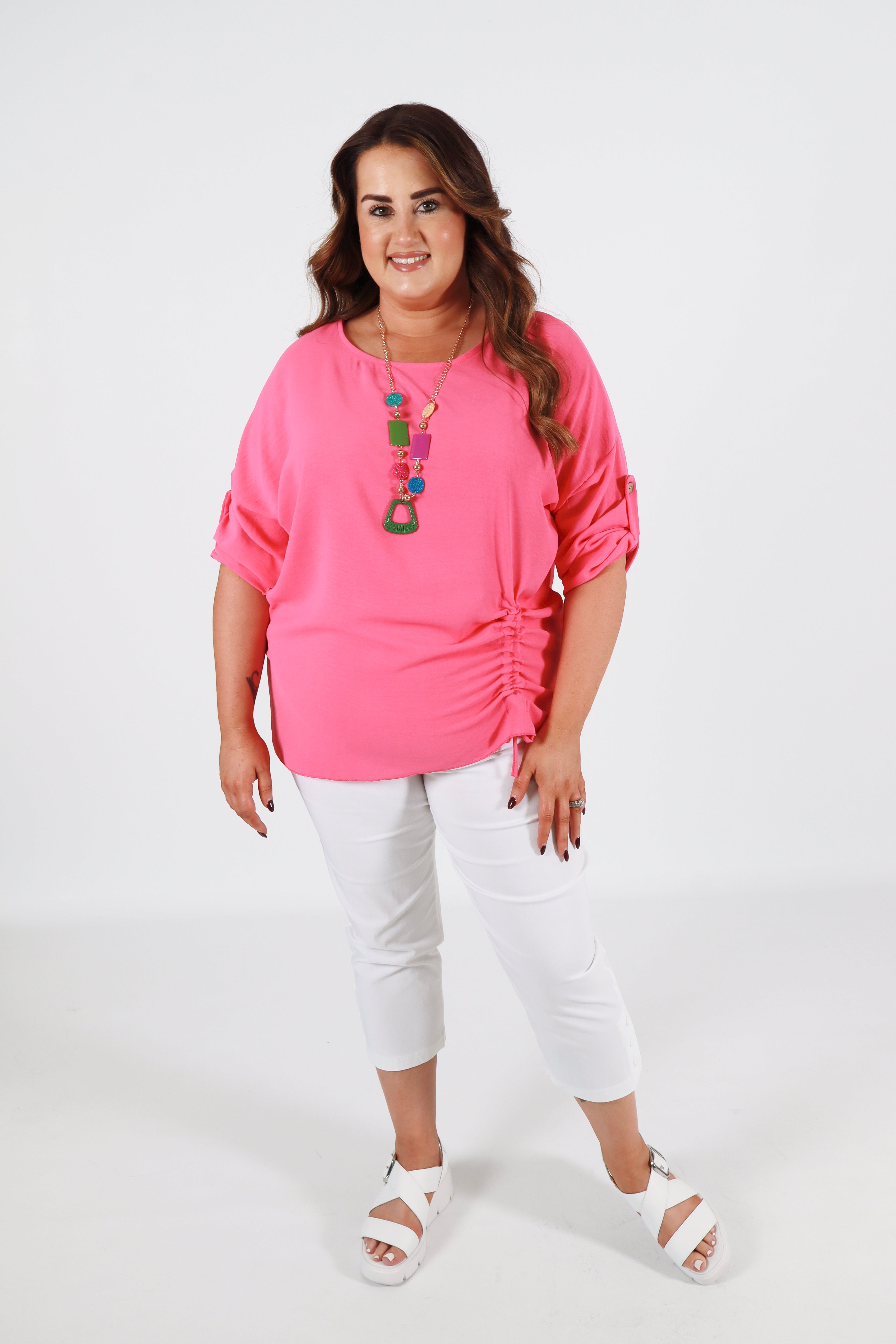 Stephanie Blouse in Pink