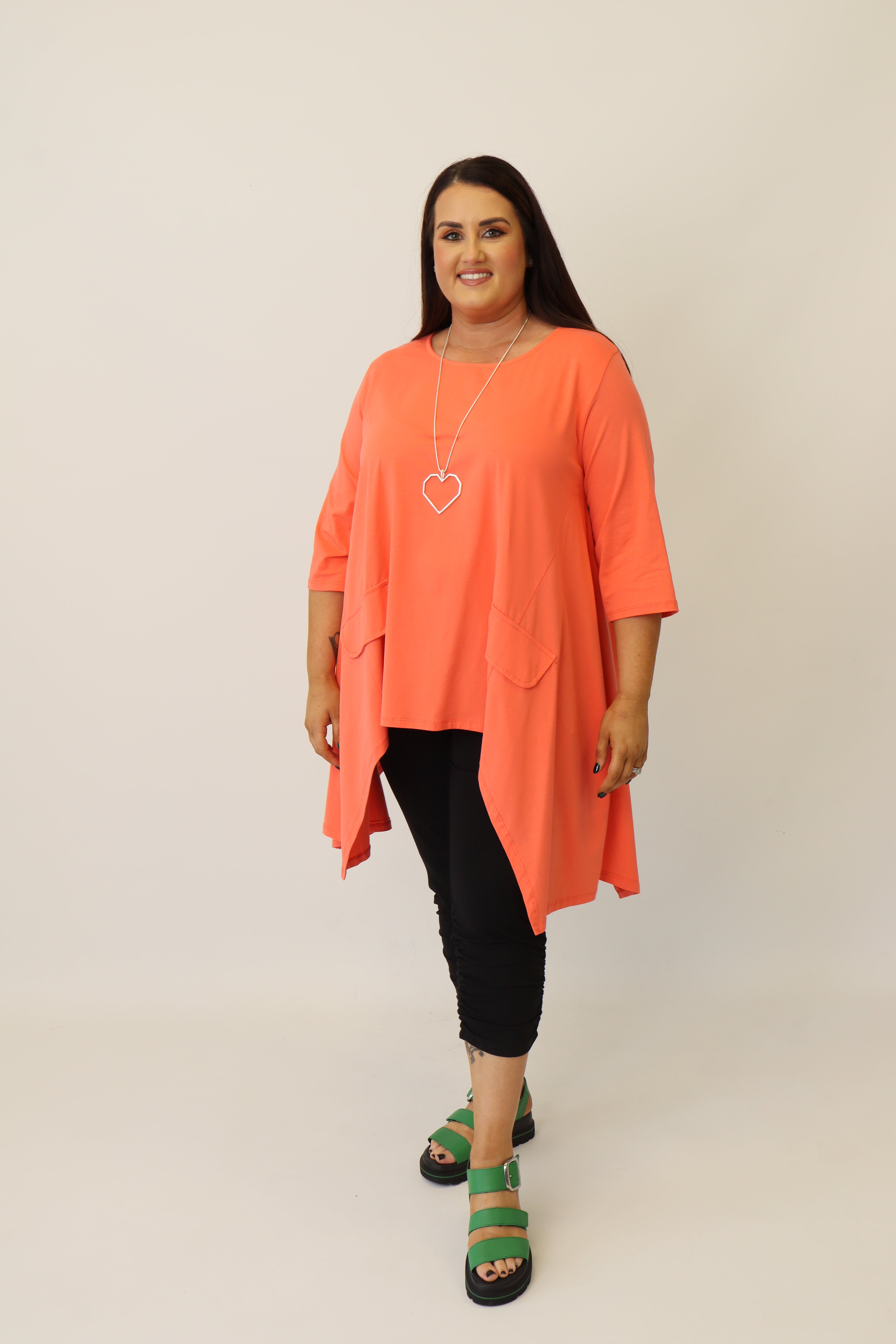 Lyla Top in Orange