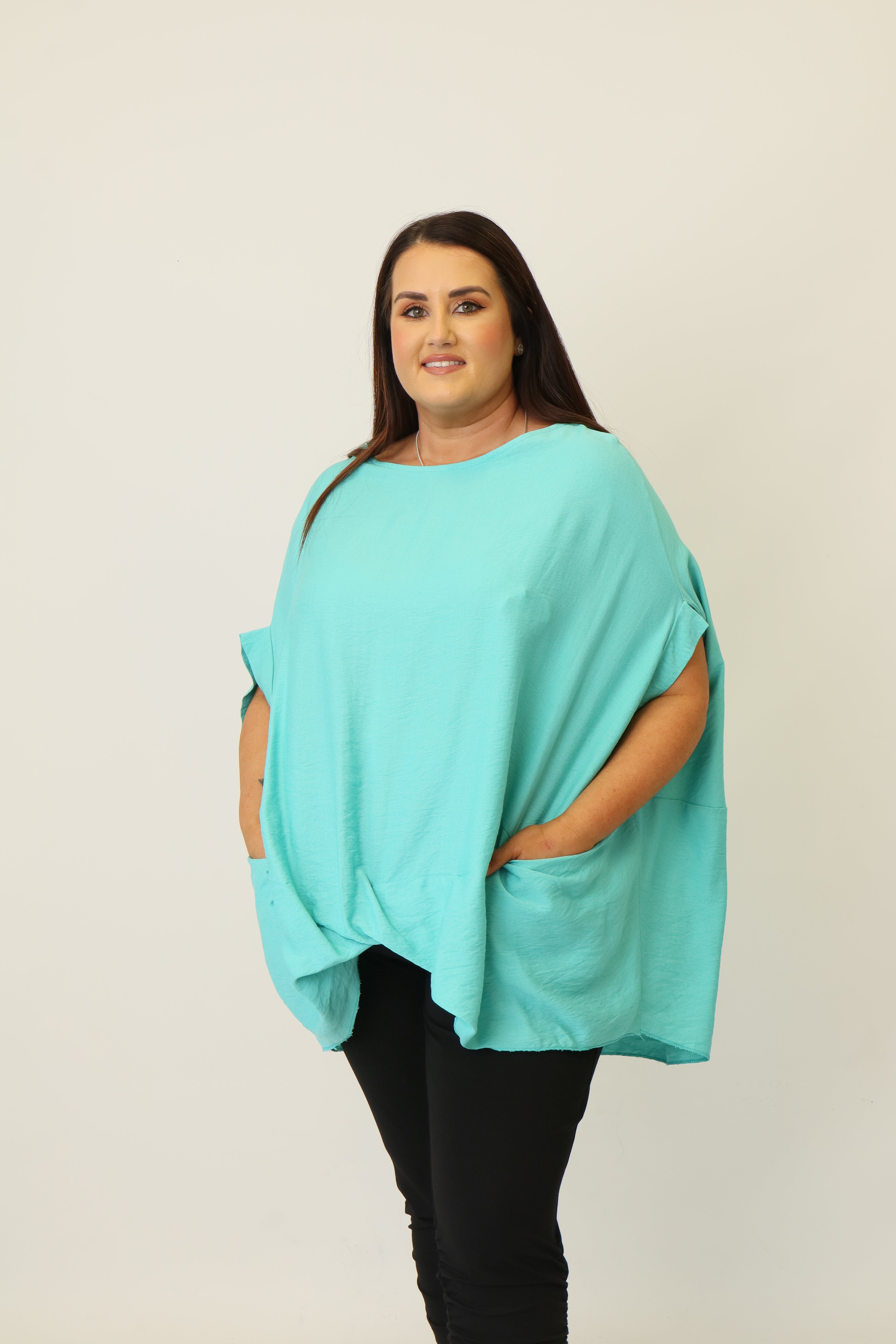 Morgan Mint Green Top