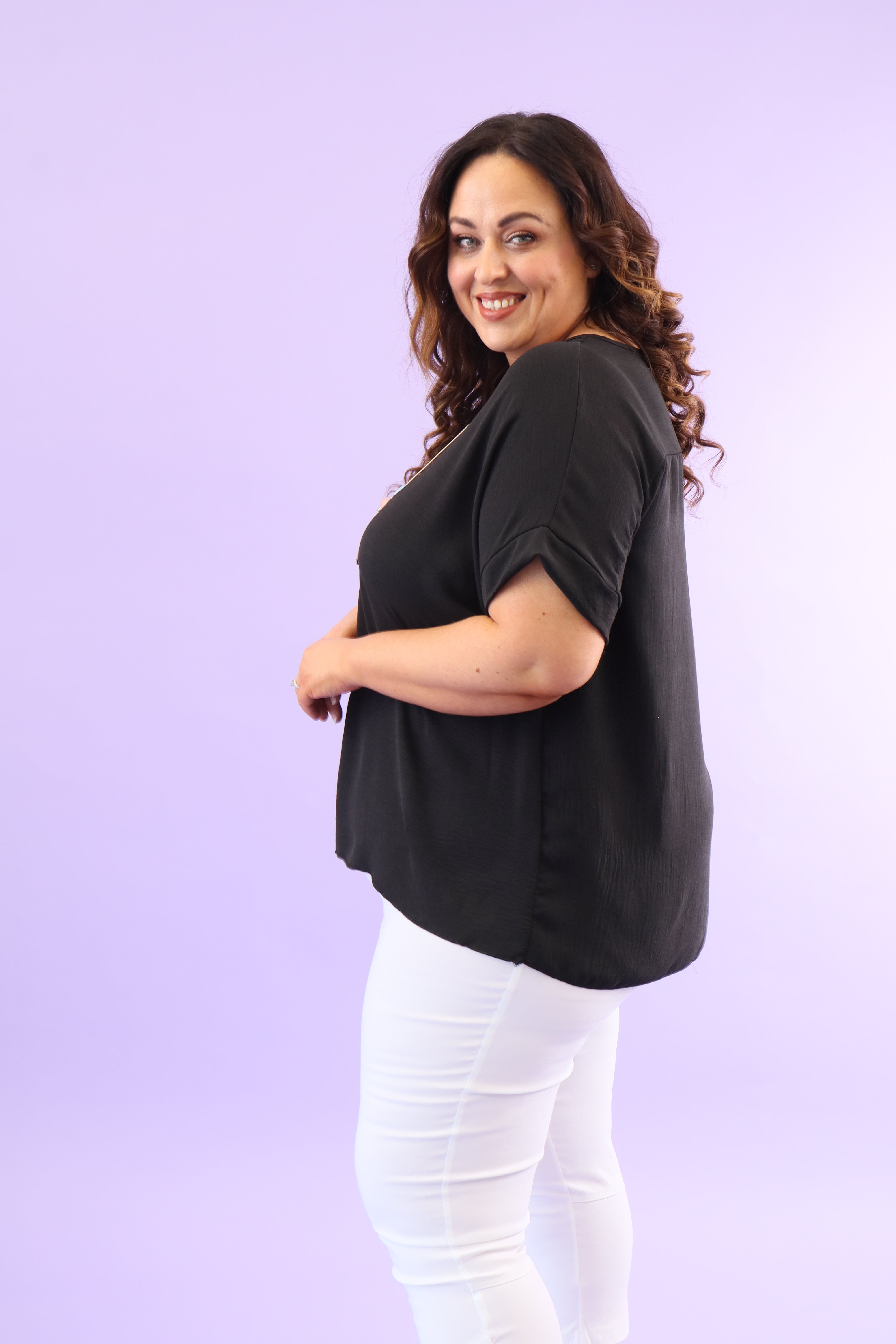 Freya Blouse in Black