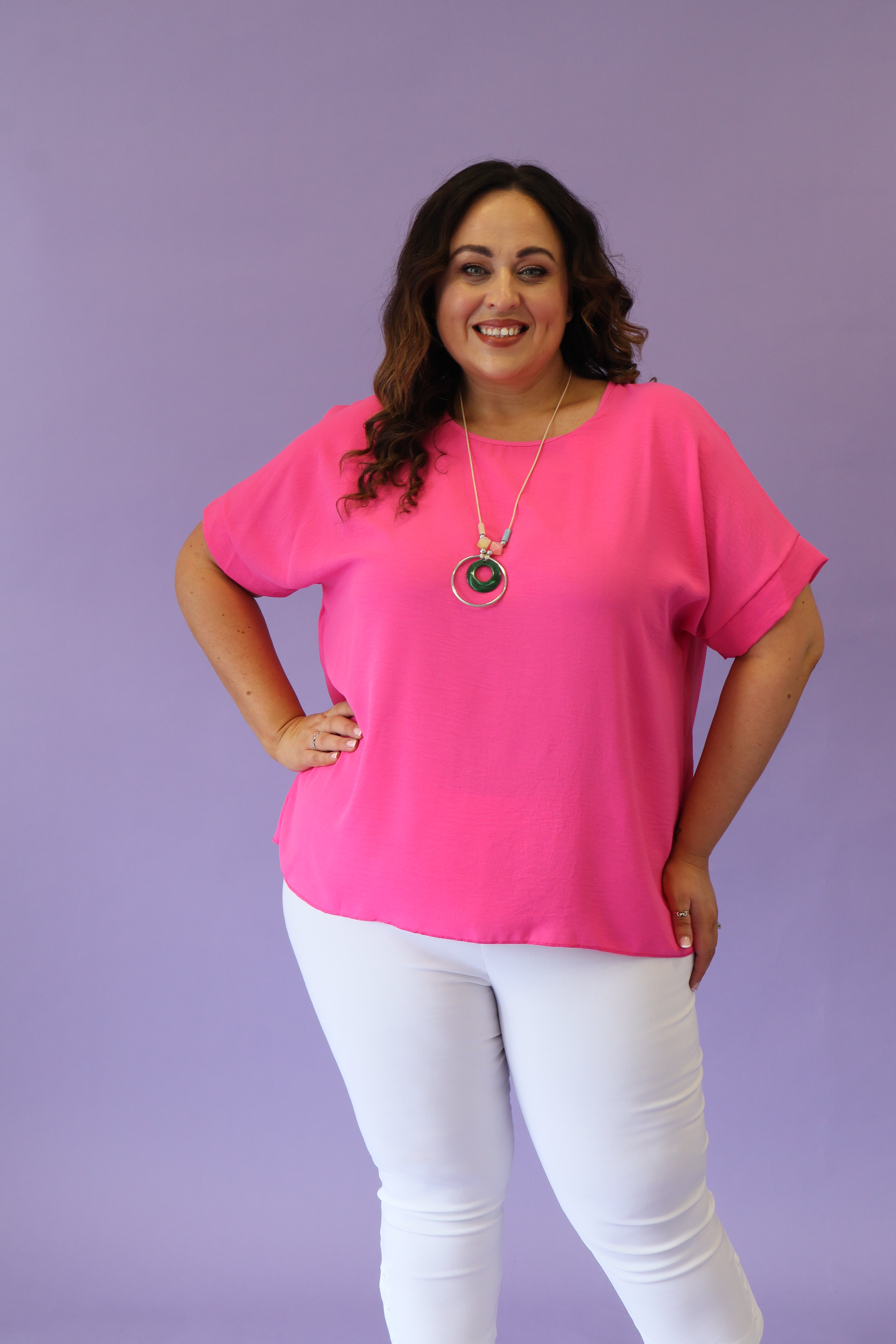 Freya Blouse in Pink