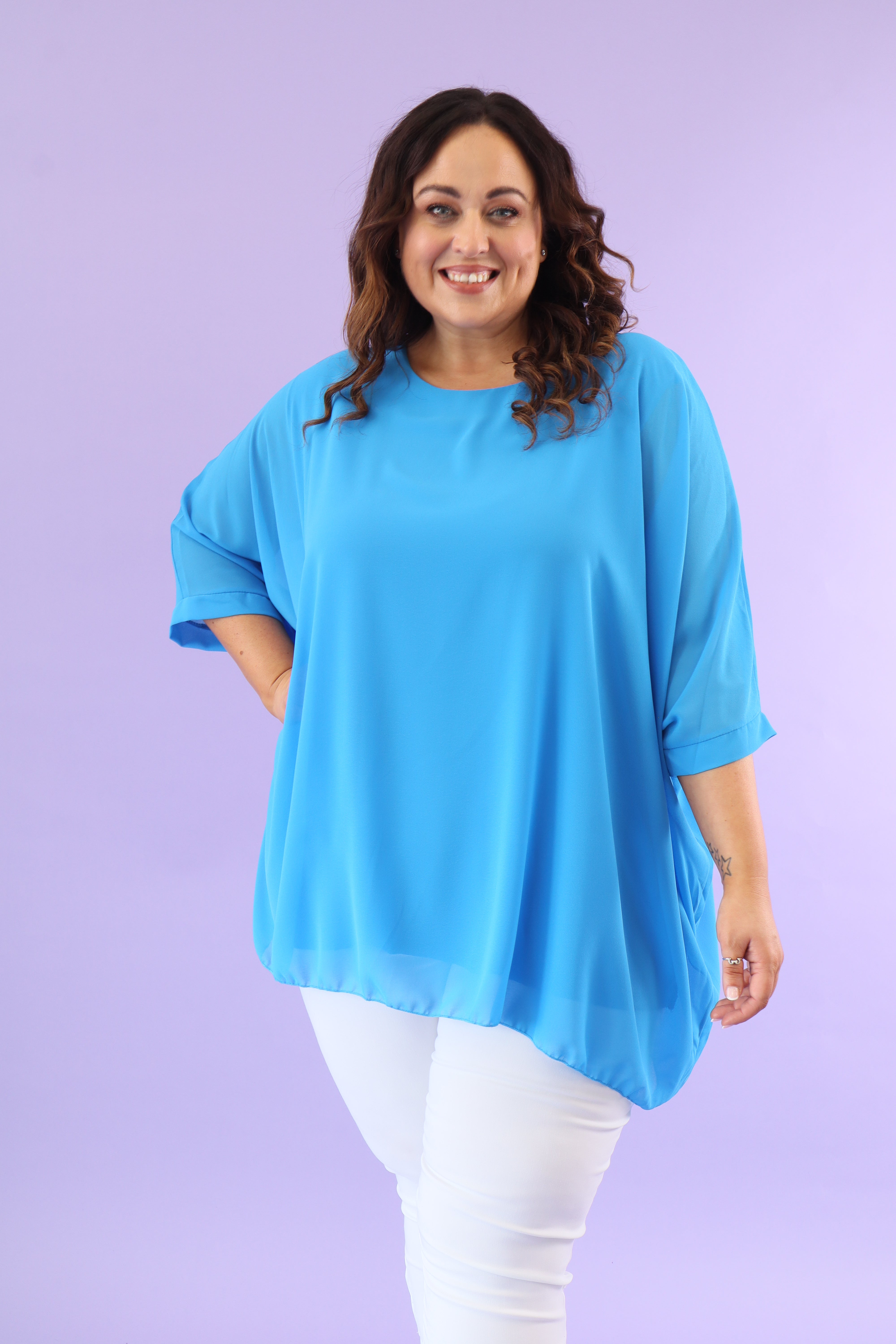 Alice Blouse in Blue