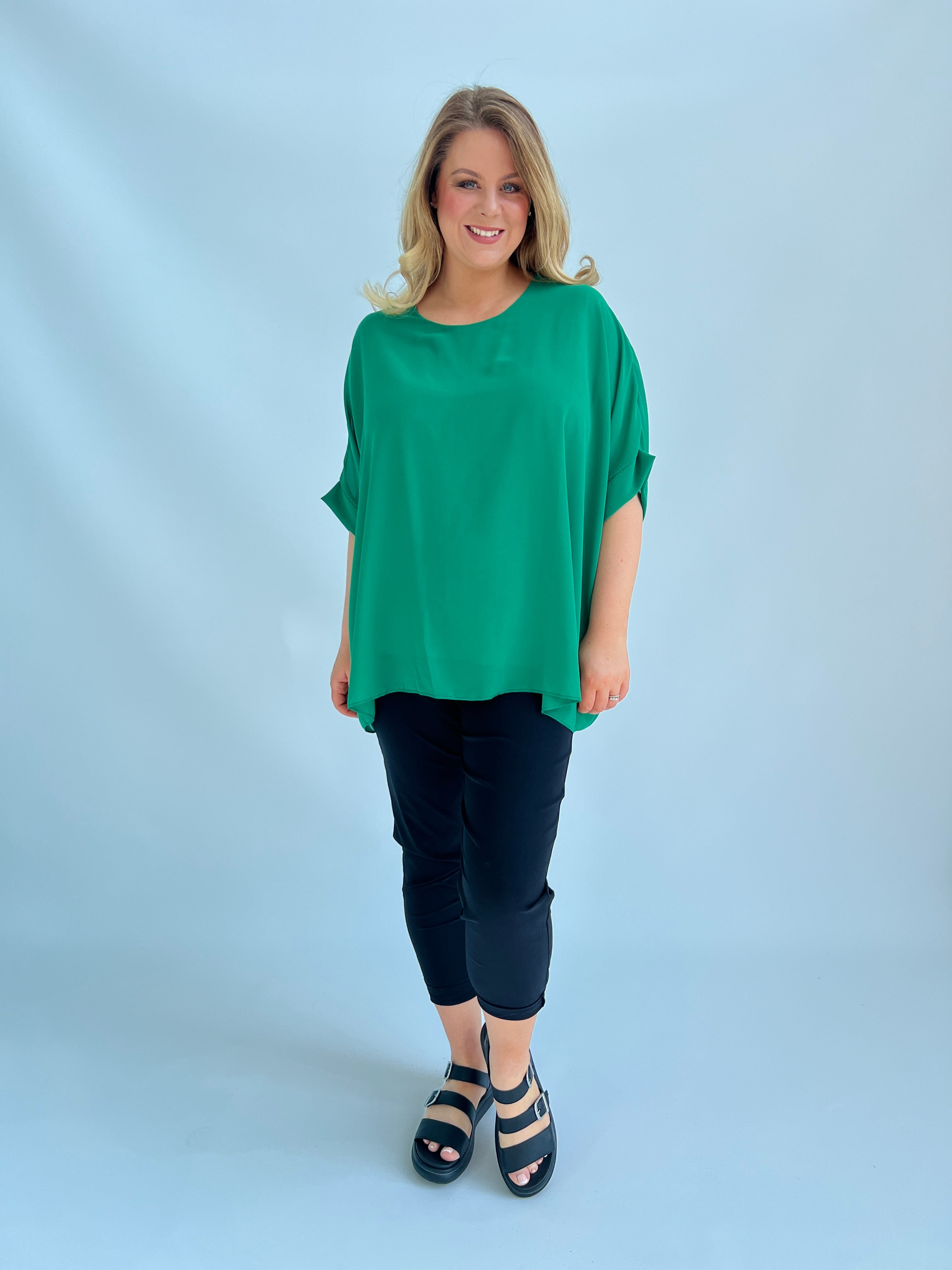 Alice Blouse in Green