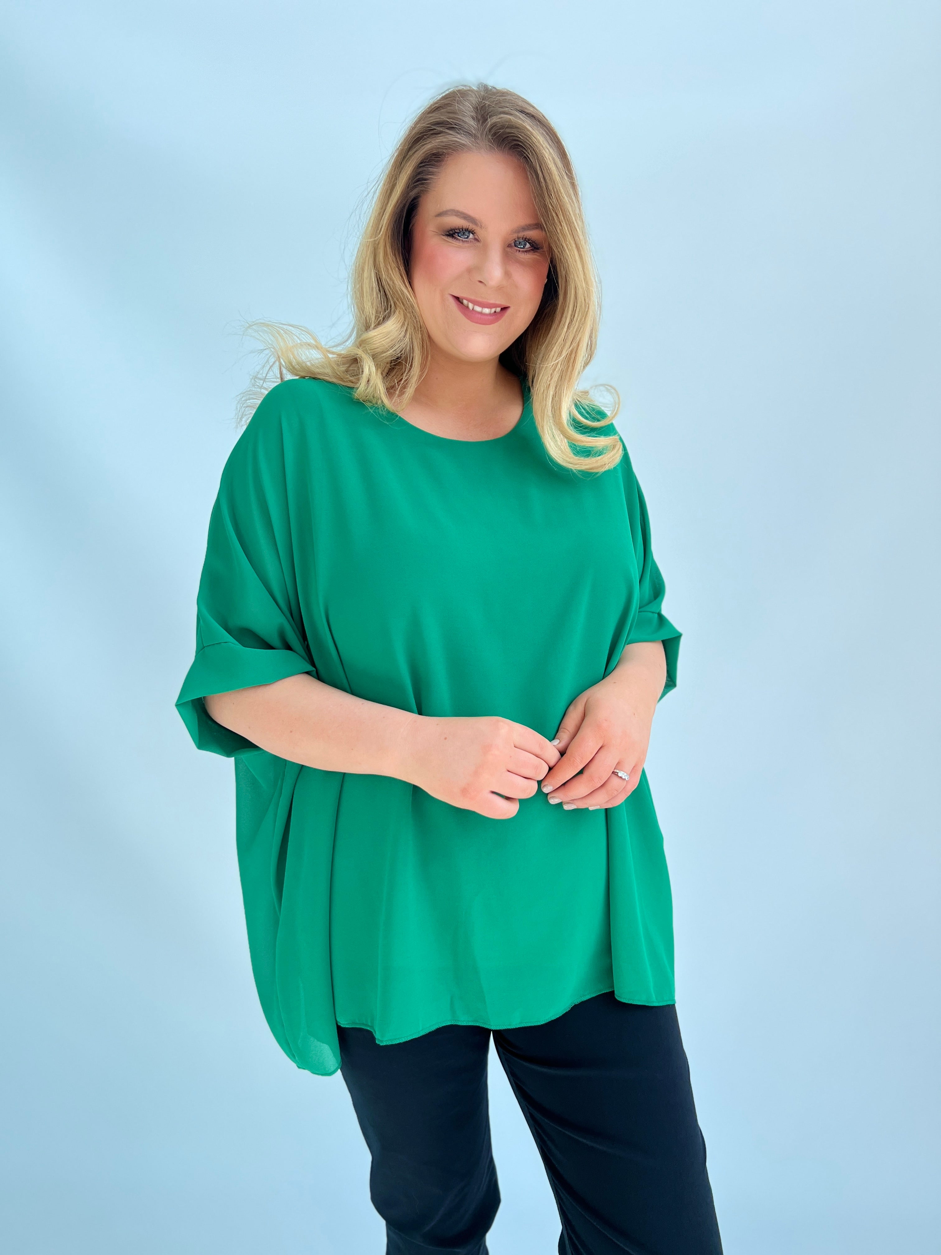 Alice Blouse in Green