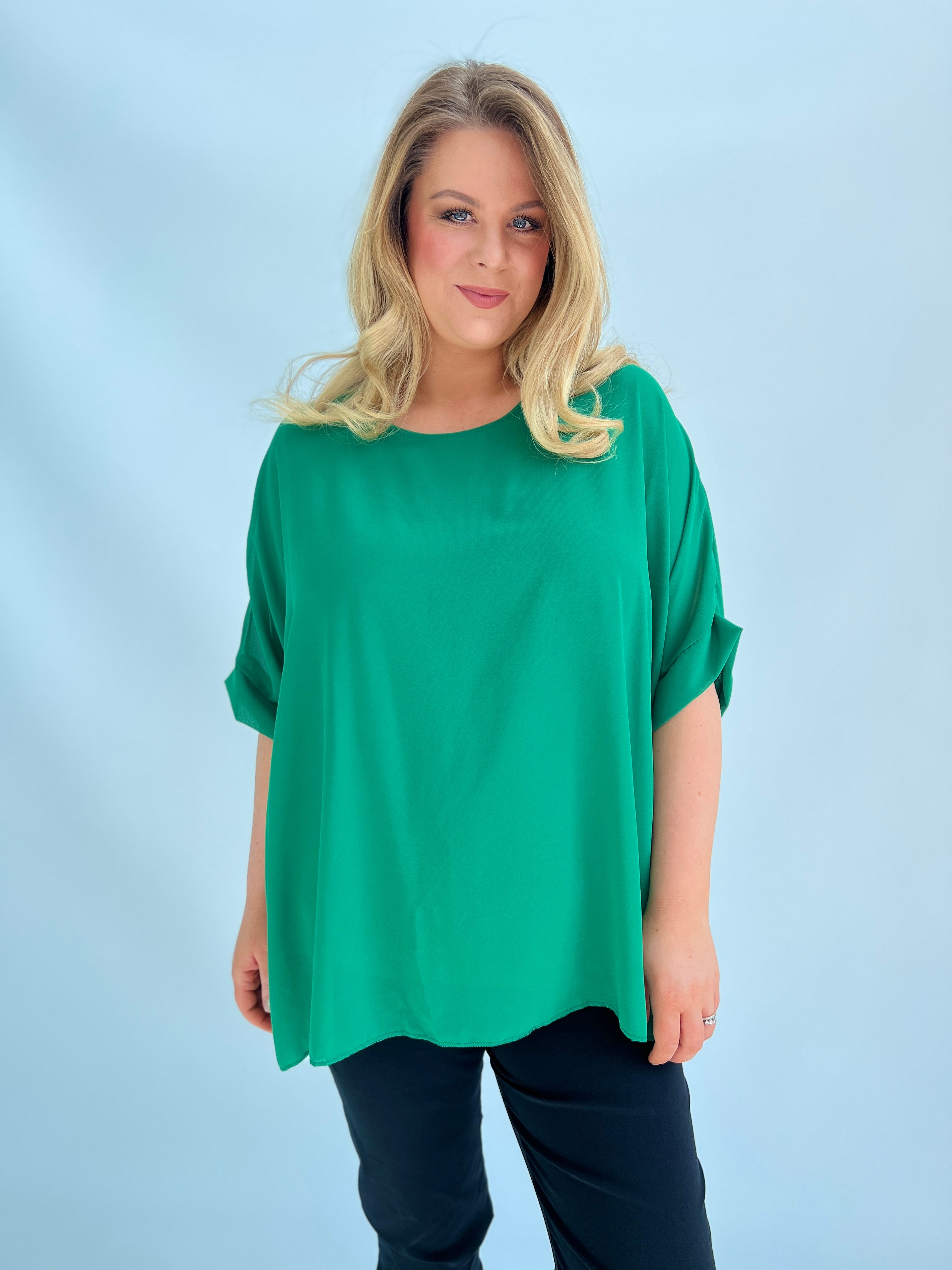 Alice Blouse in Green