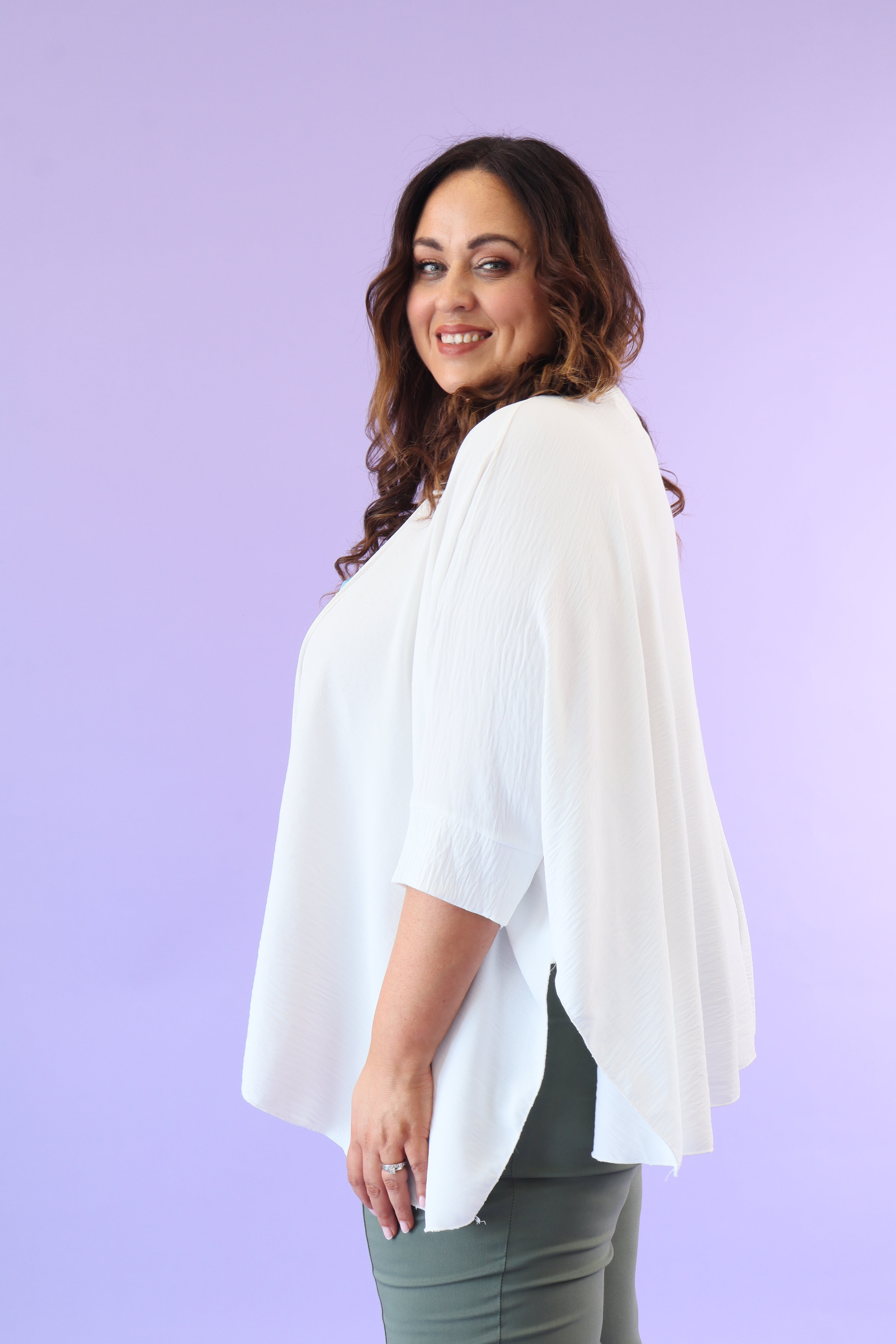 Mira Blouse in Cream