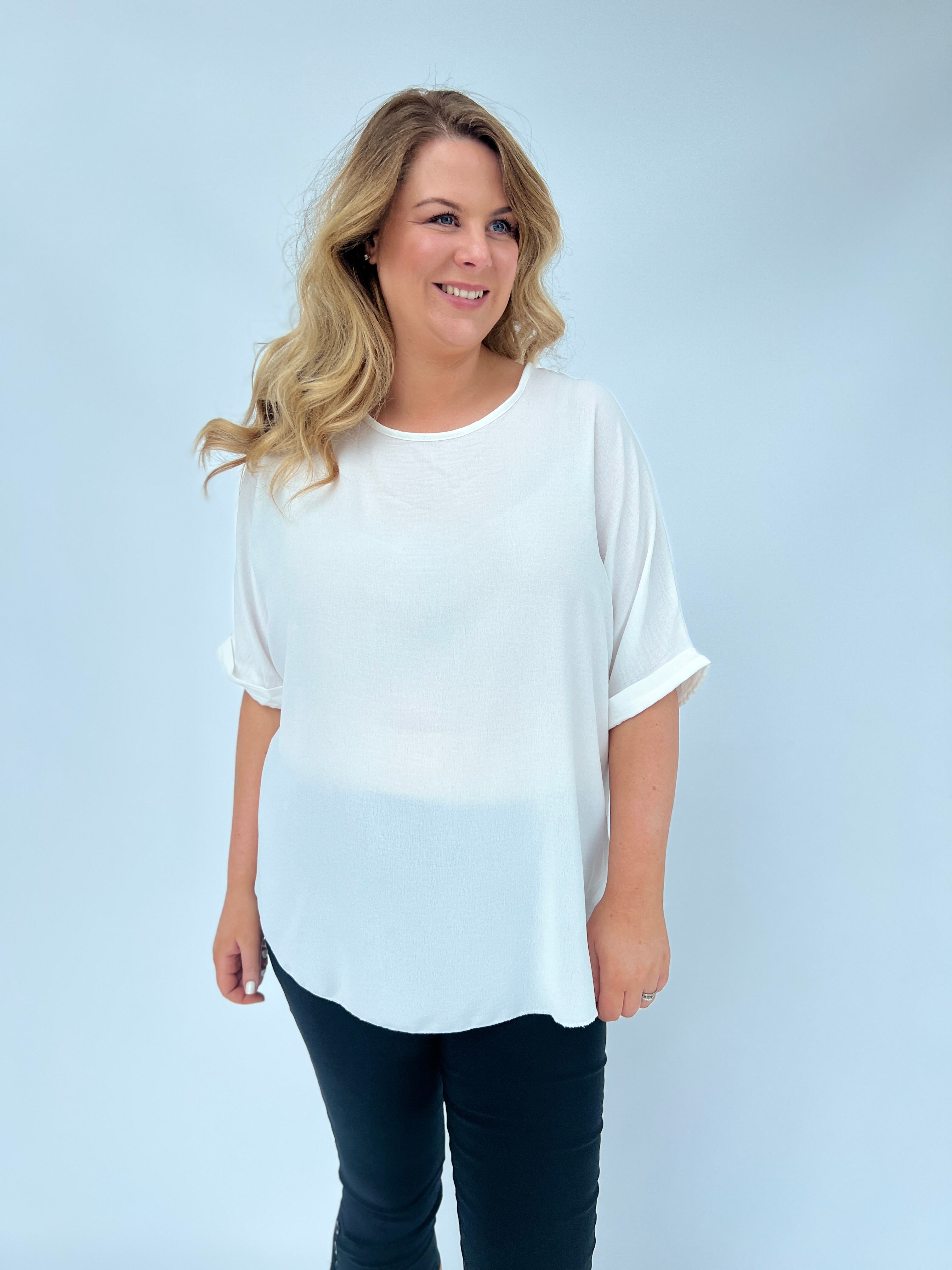 Harper Top in White