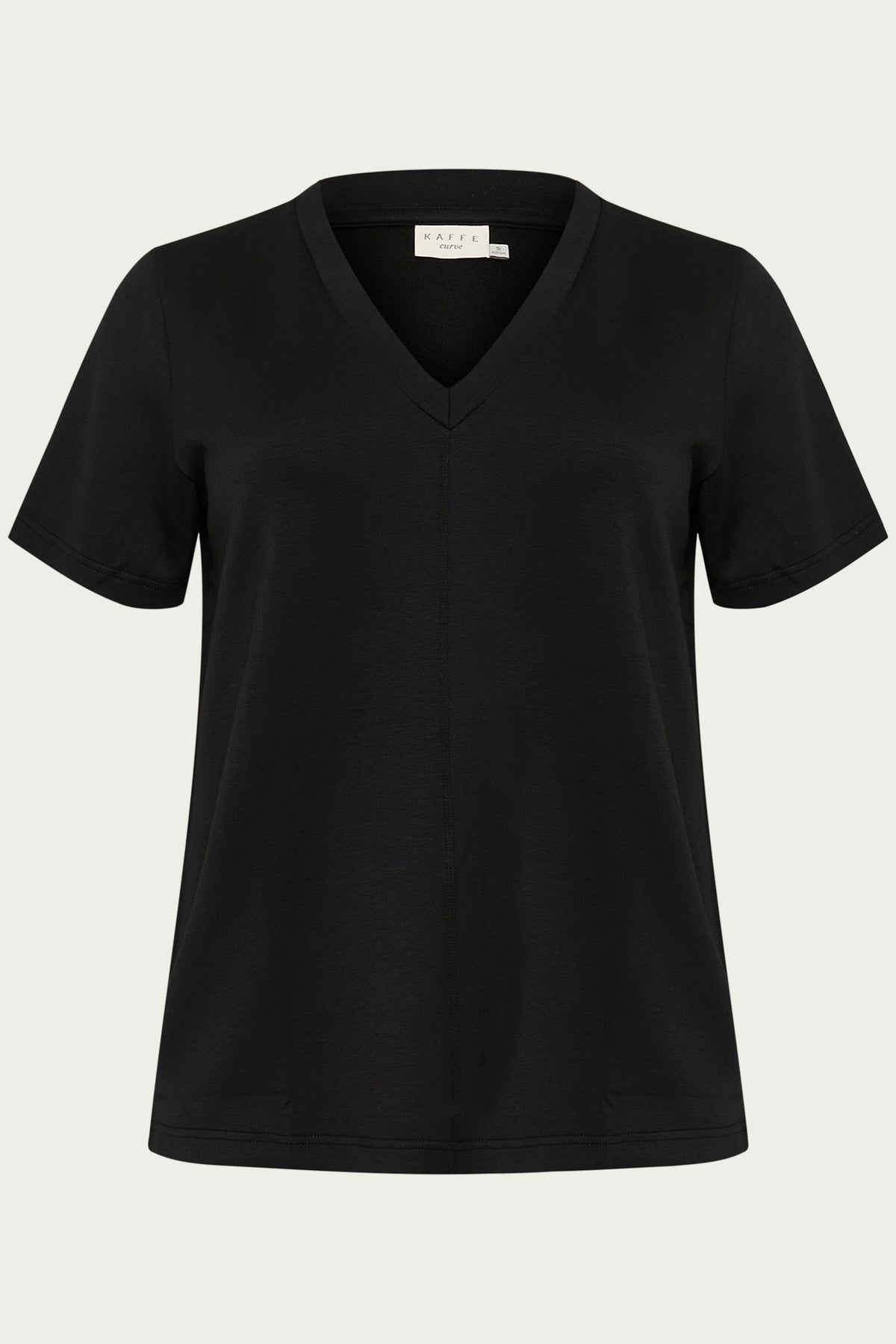 Kaffe Curve Annita T-Shirt in Black