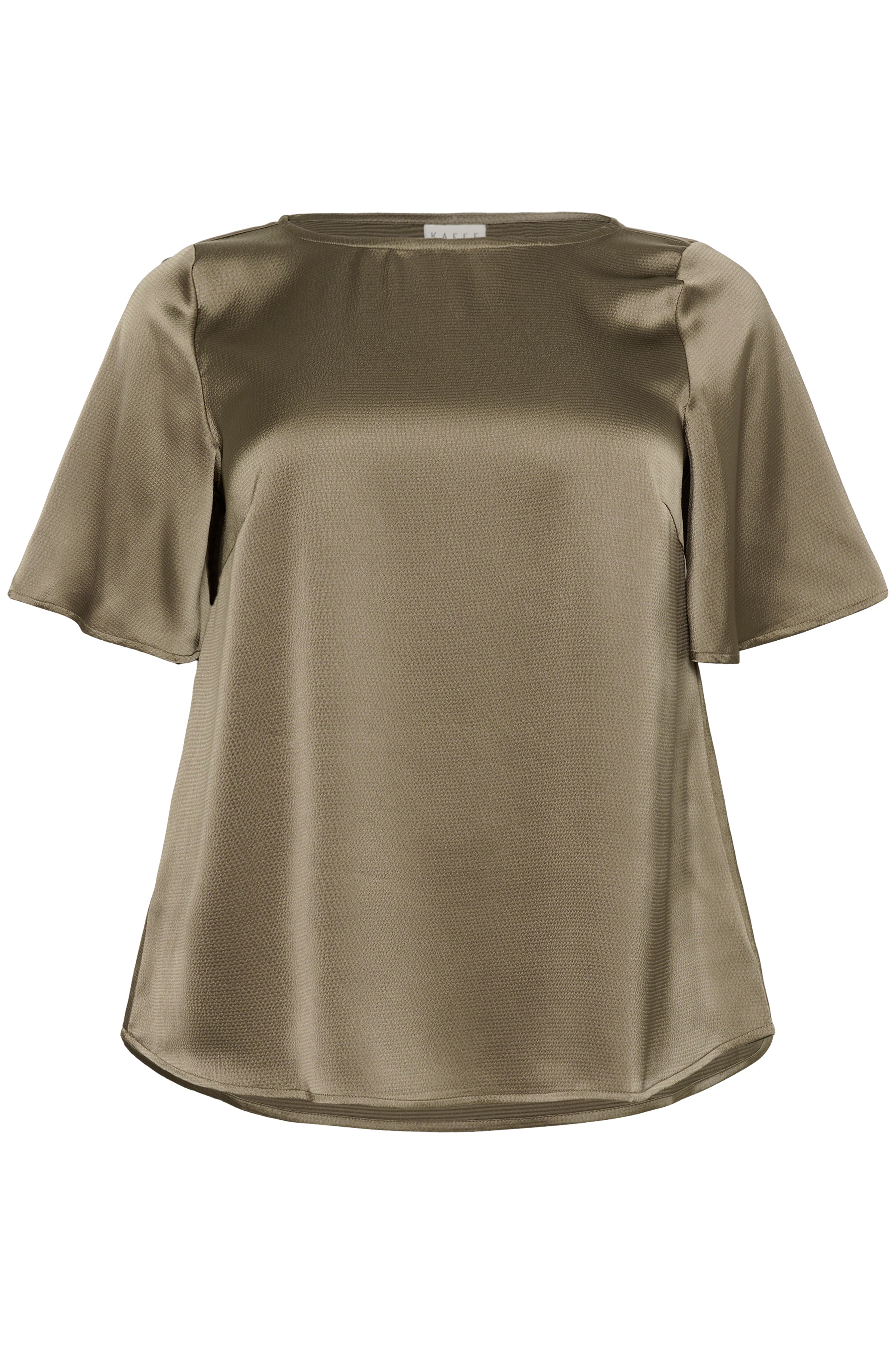 Kaffe Curve Dina Blouse in Morel