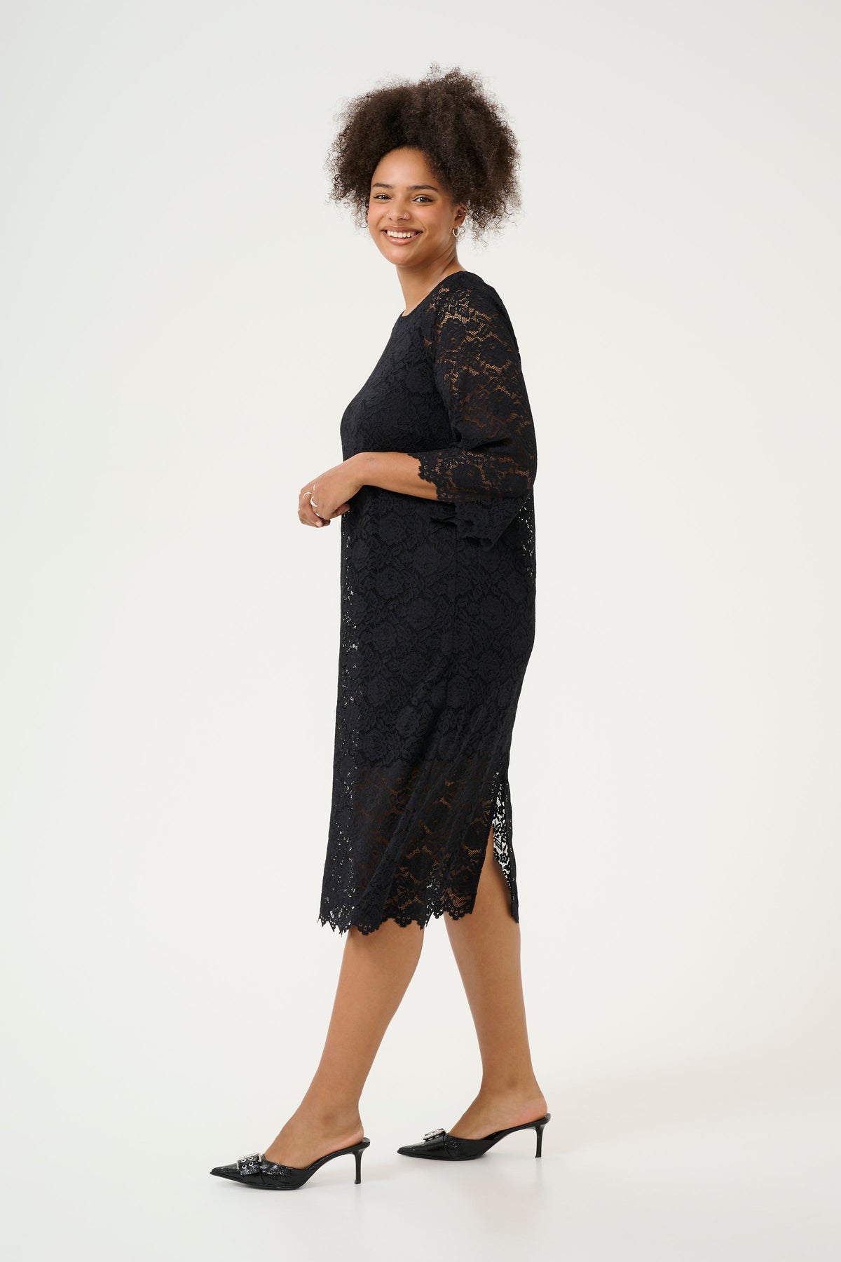 Kaffe Curve Jaida Lace Dress