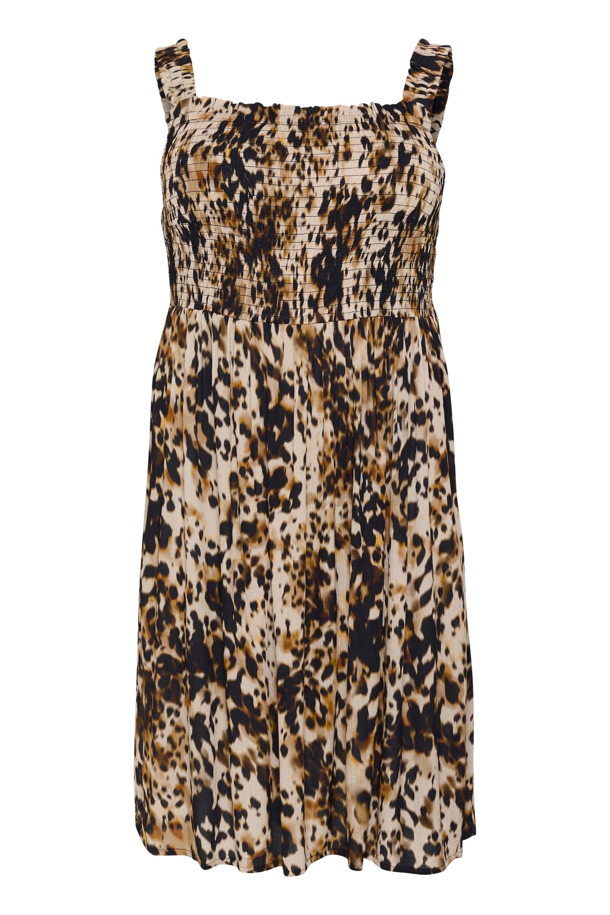 Kaffe Curve Julia Leopard Print Dress