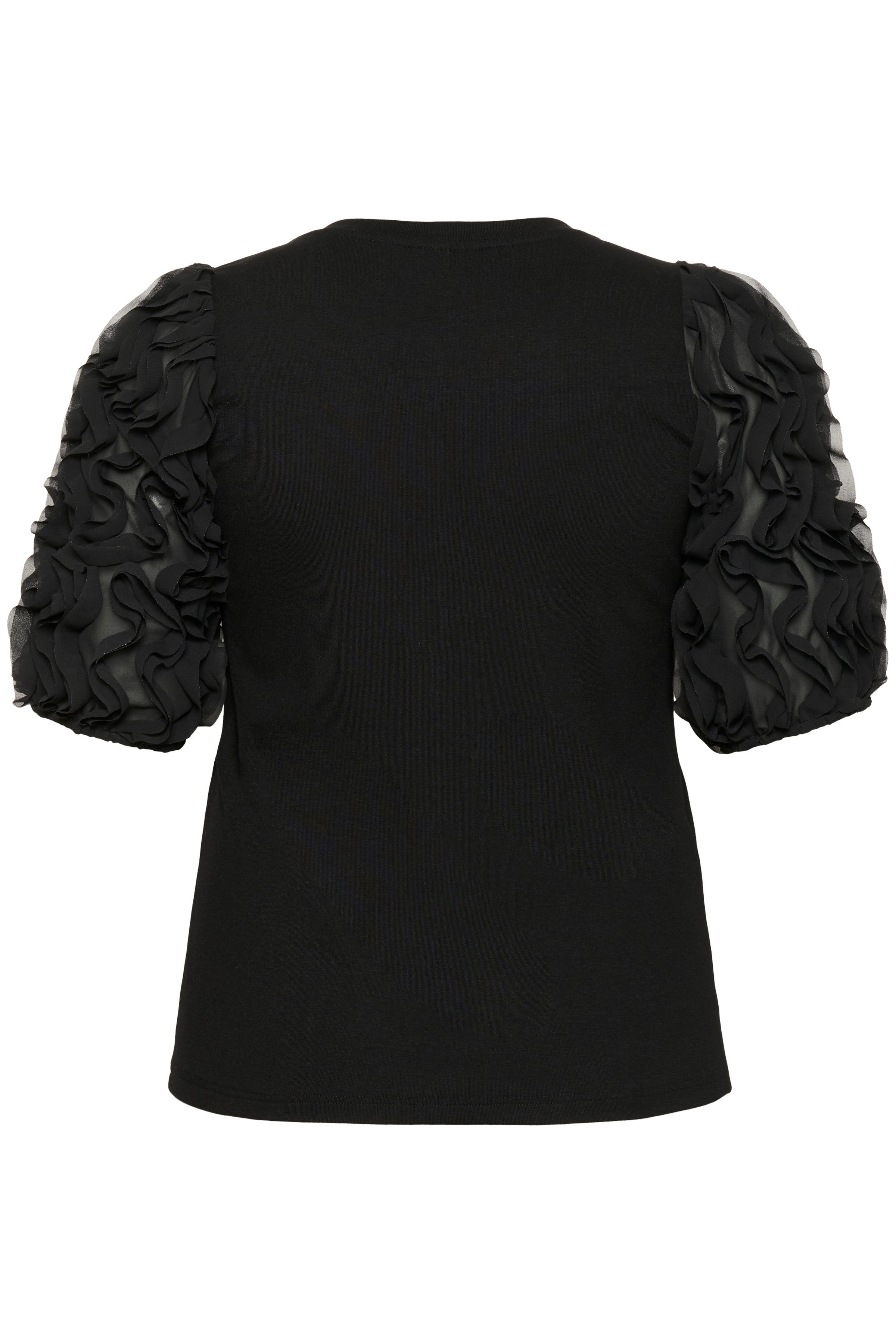 Kaffe Curve Lucinda T-Shirt in Black