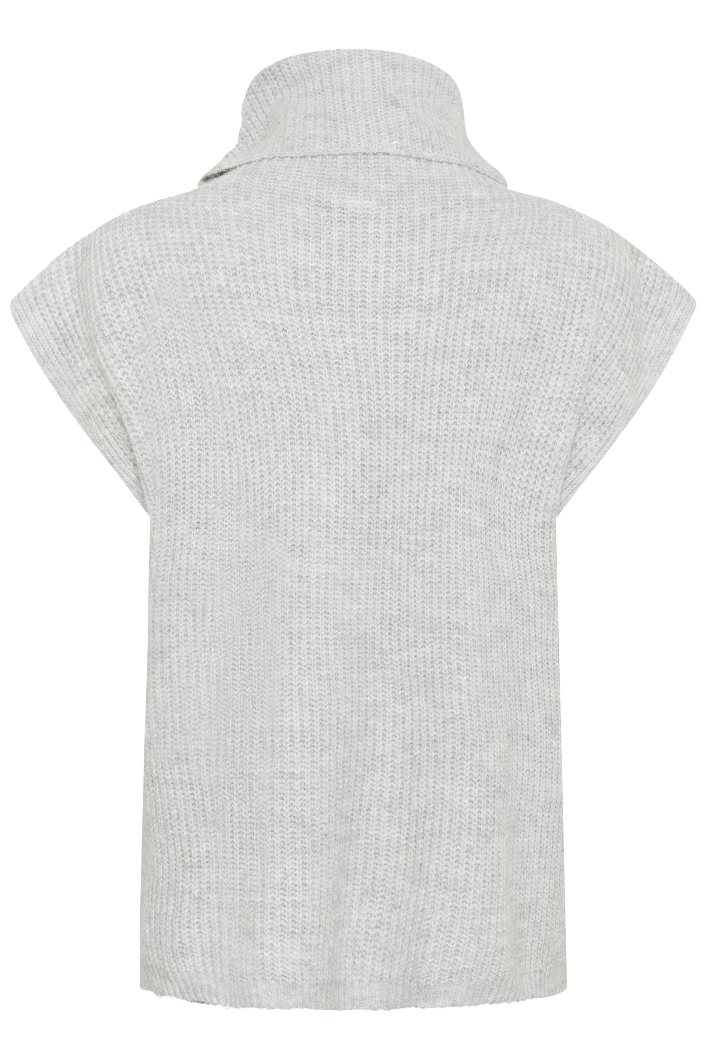 Kaffe Curve Mala Poncho in Grey