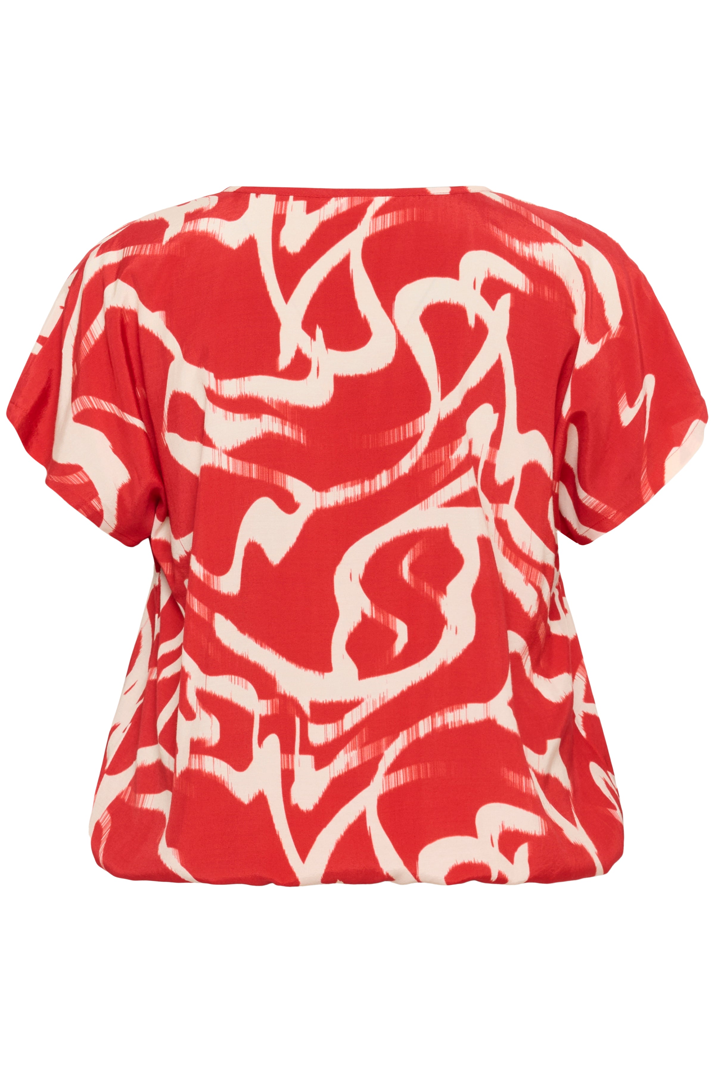 Kaffe Curve Maren Blouse in Red