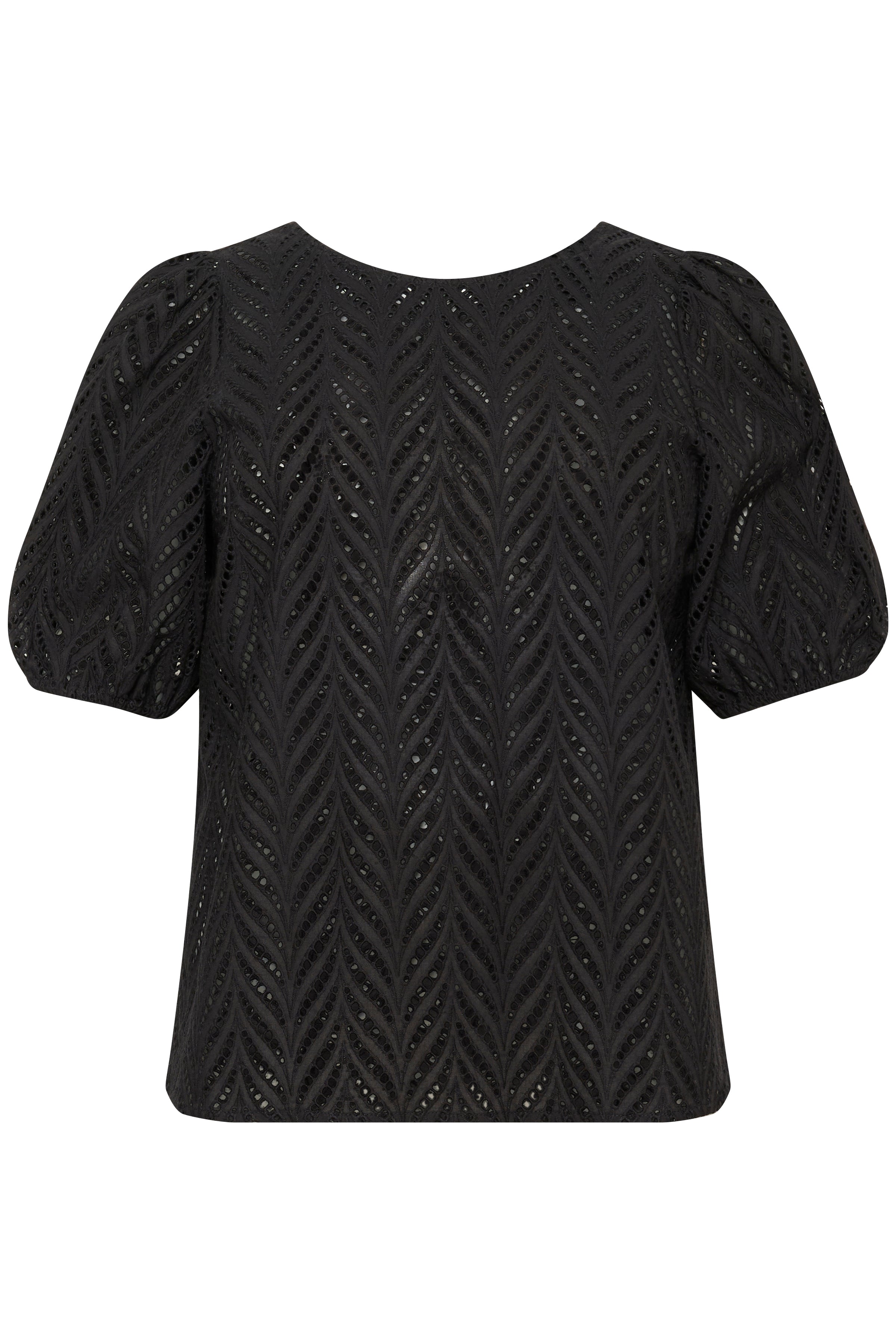 Kaffe Curve Masia Blouse in Black