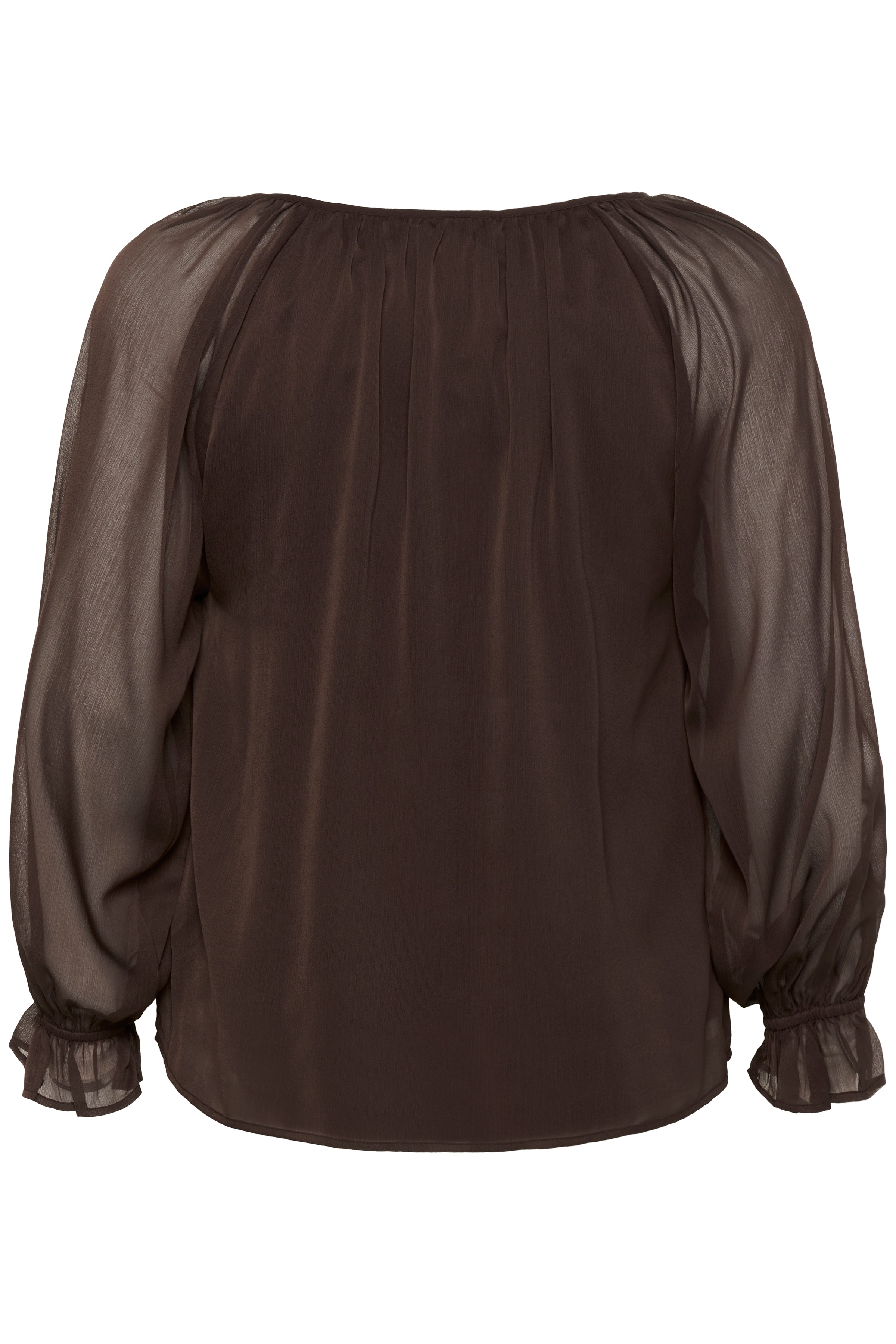 Kaffe Curve Milanna Blouse in Brown