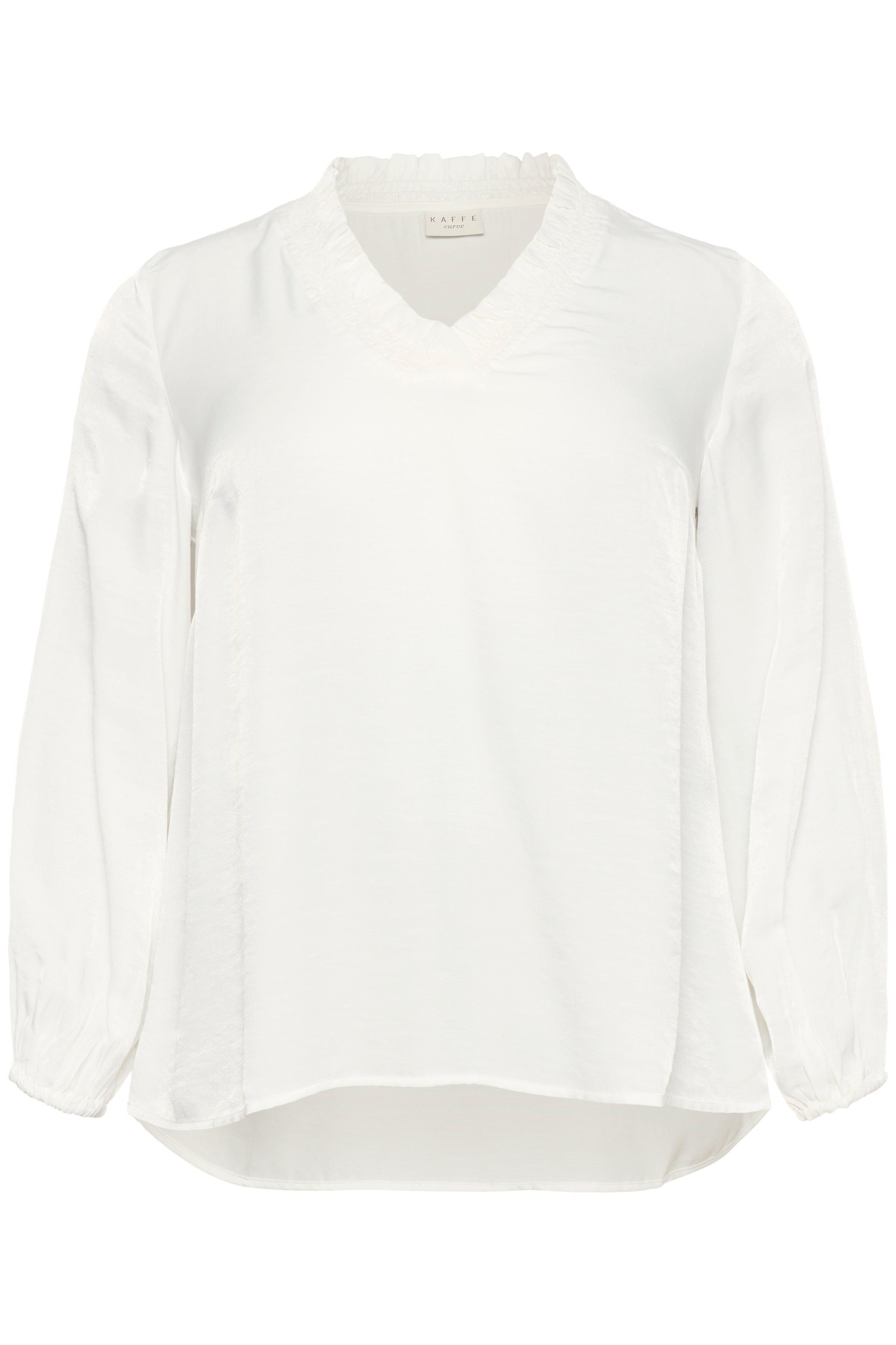 Kaffe Curve Milia Blouse in White