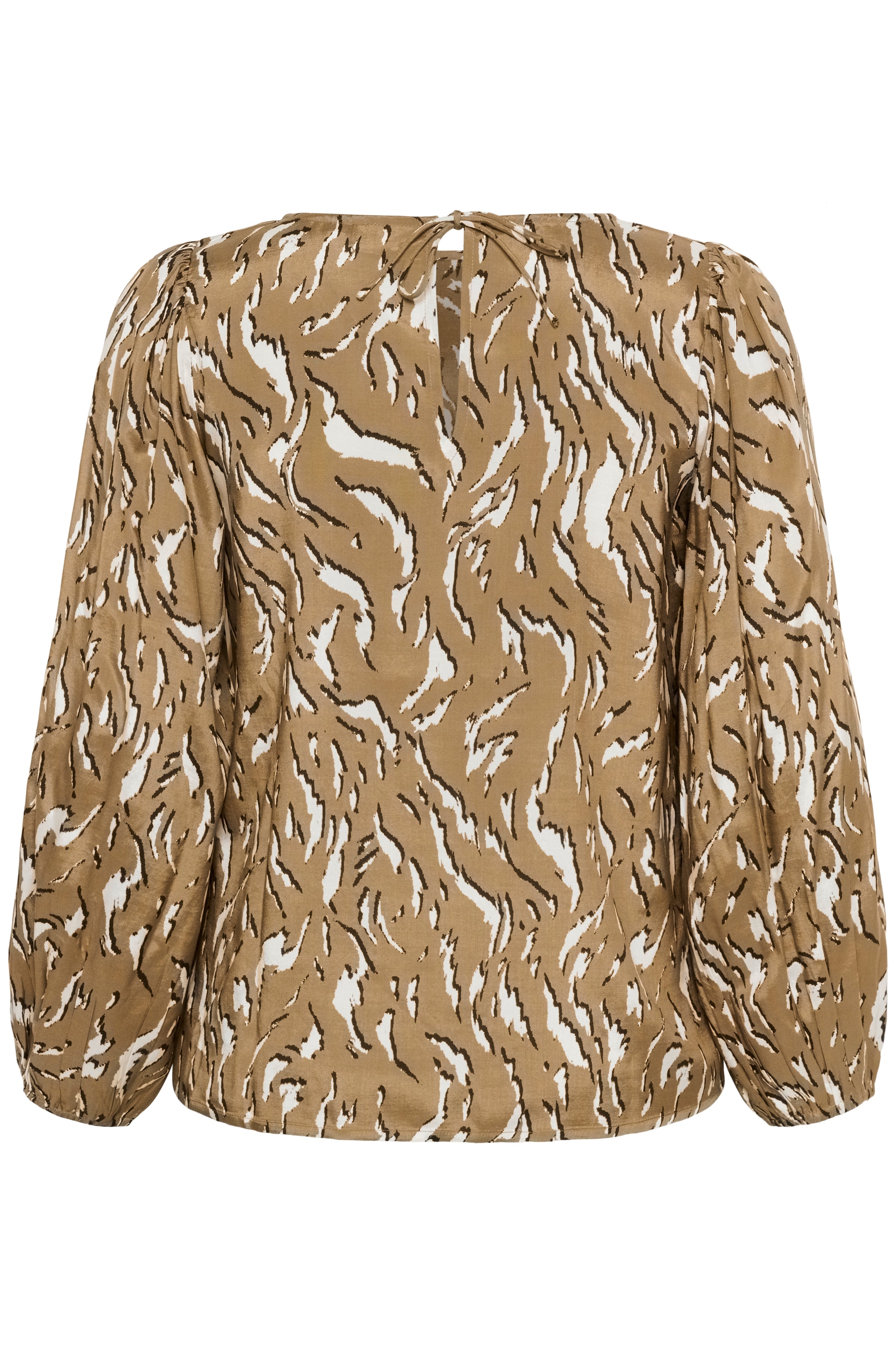 Kaffe Curve Milina Blouse in Tan