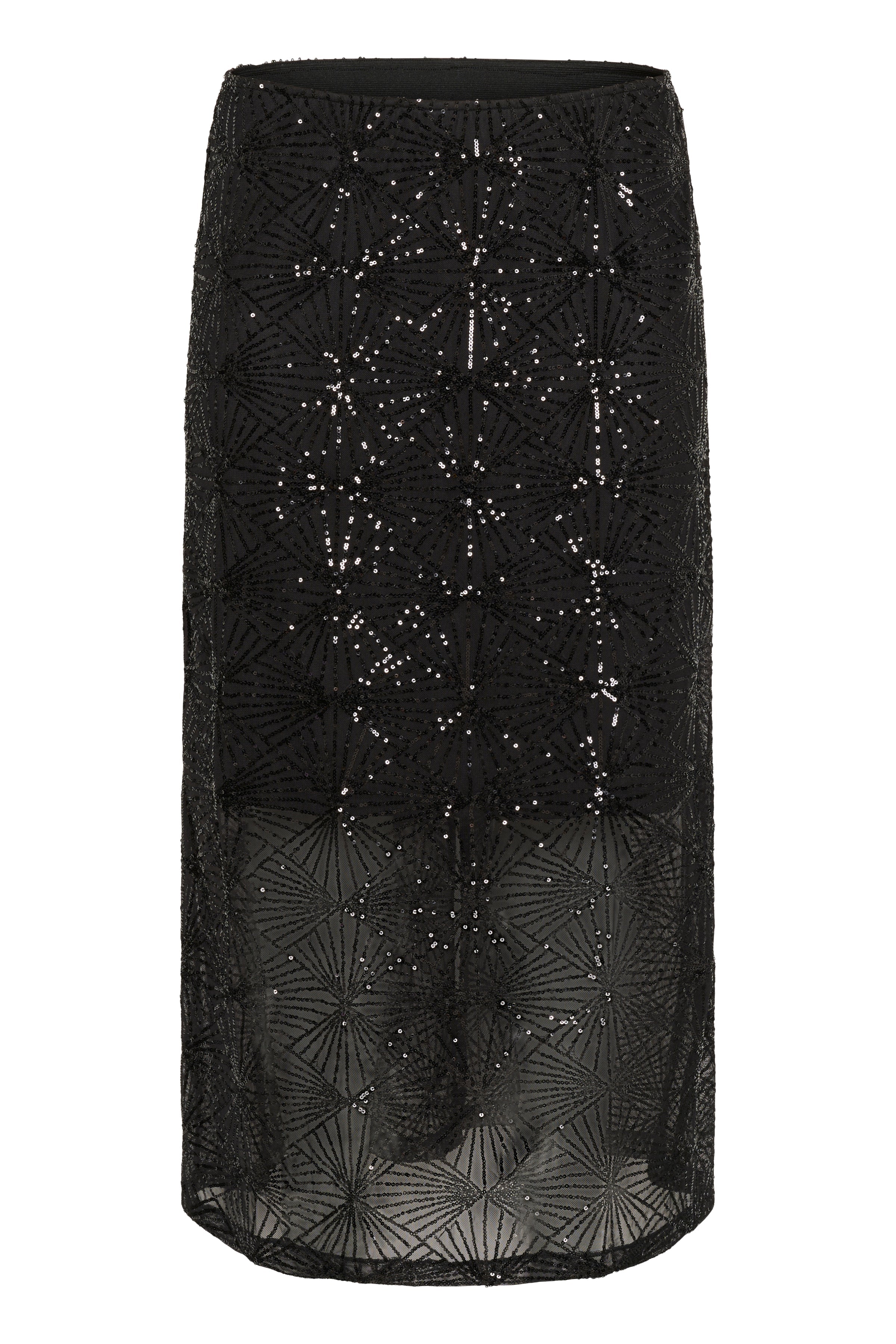 Kaffe Curve Minna Skirt in Black