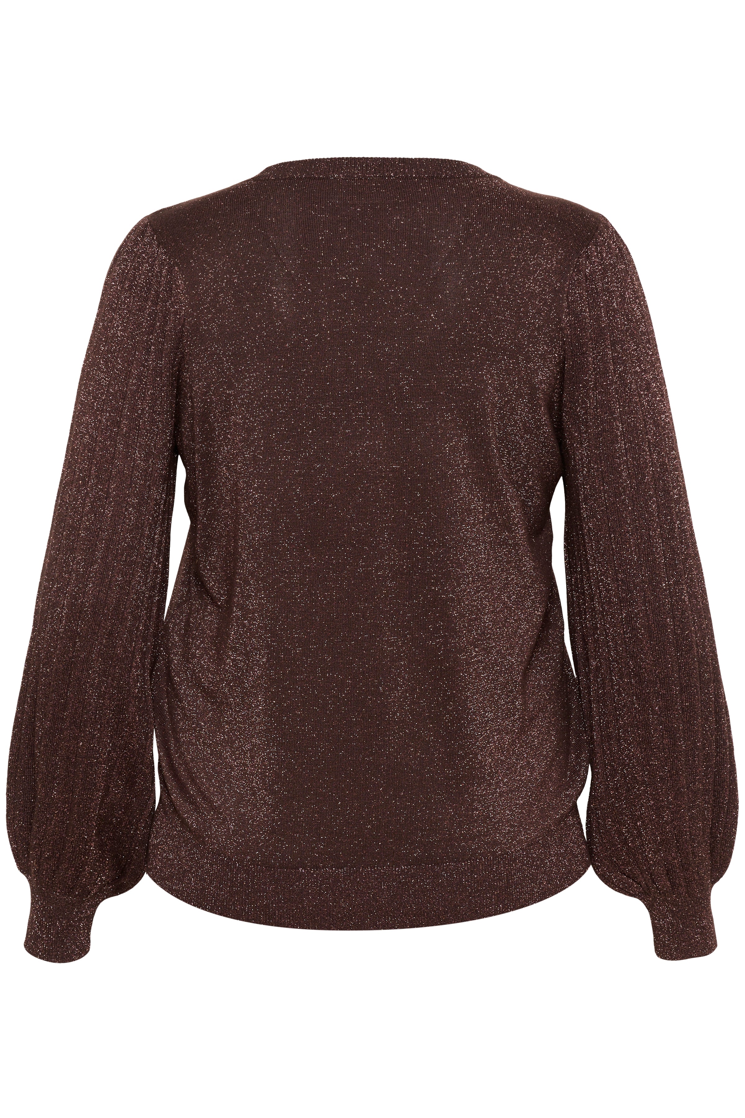 Kaffe Curve Regitta Jumper in Chocolate