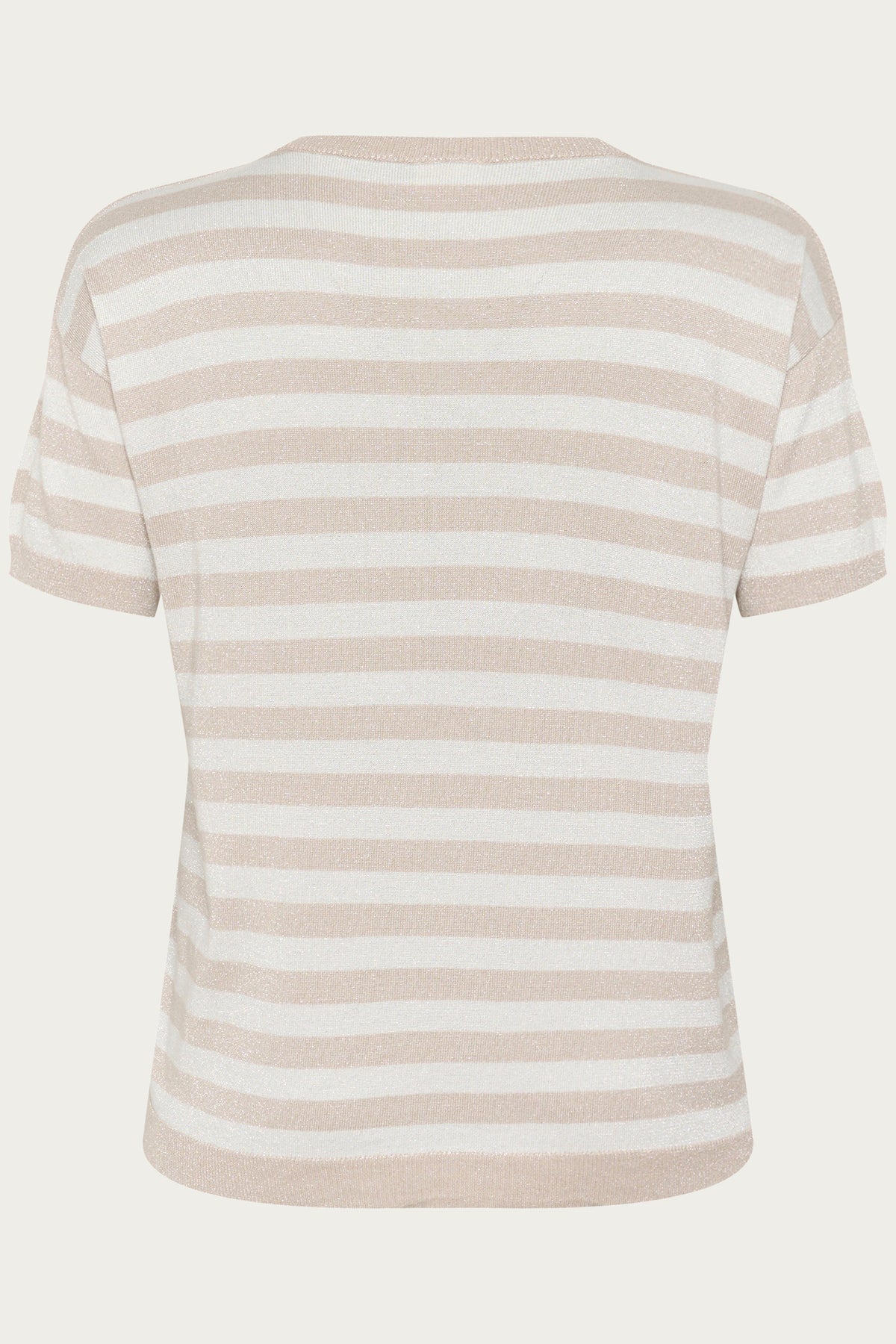 Kaffe Curve Regitta Knit Beige Stripe
