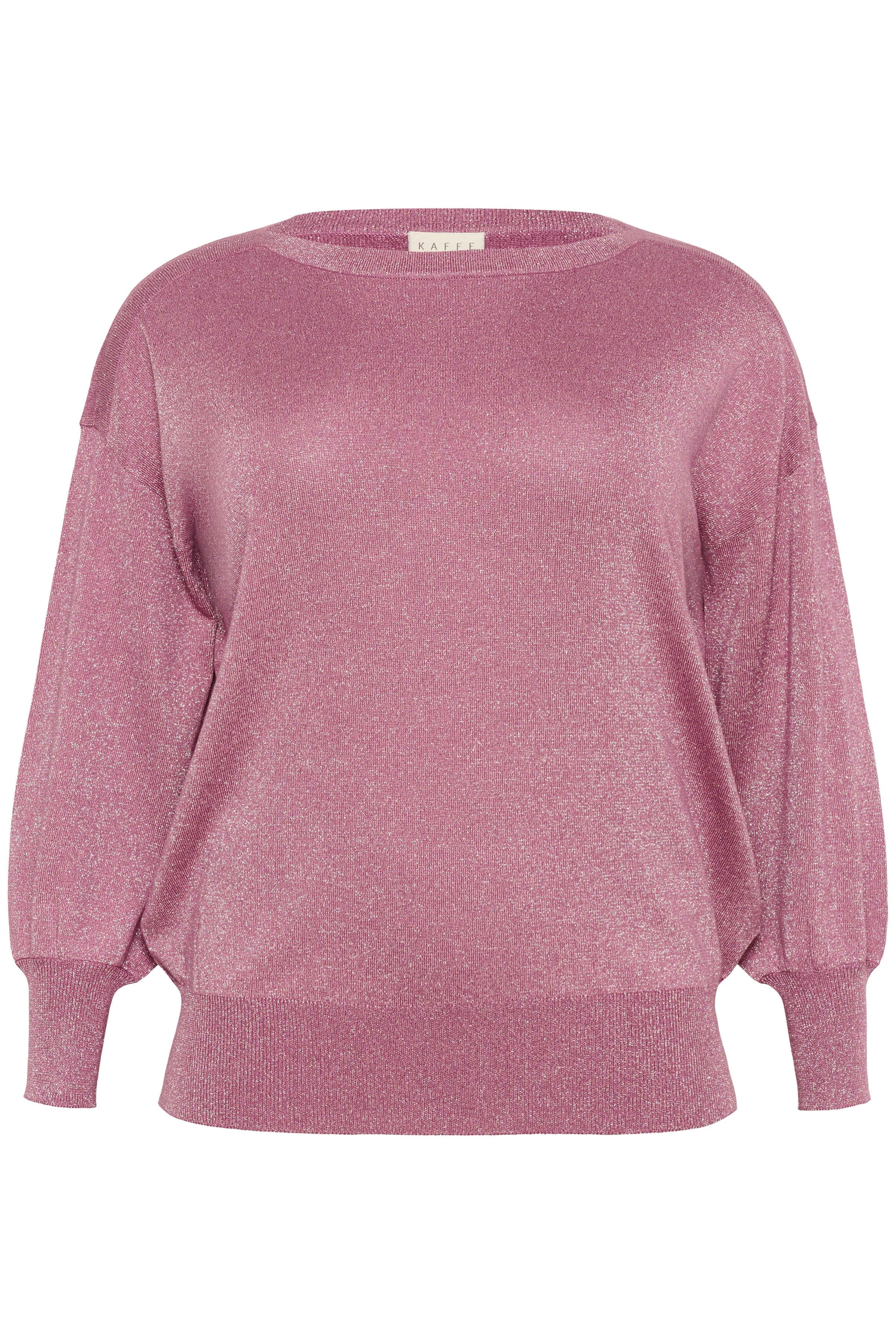 Kaffe Curve Regitta Knit Jumper in Pink