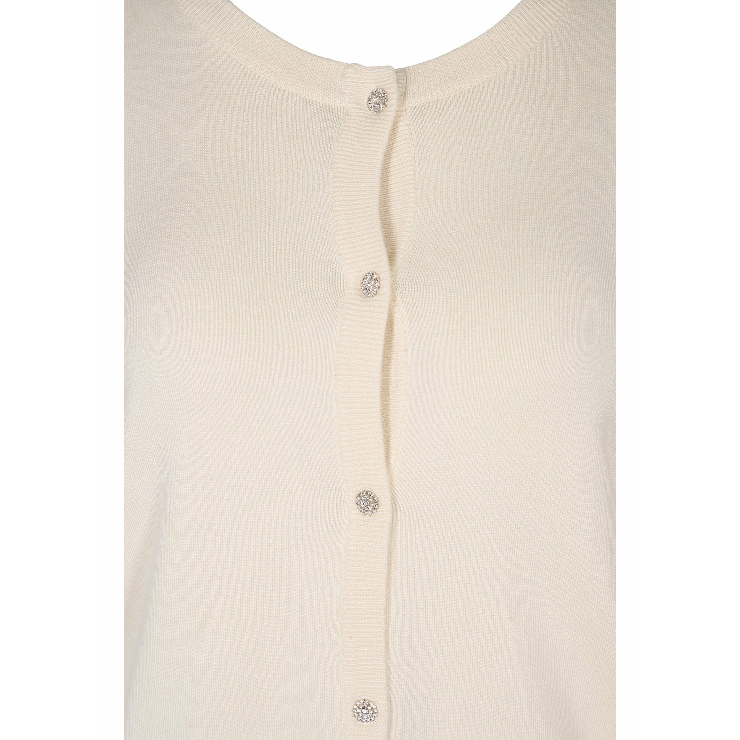 Zizzi Cardigan in Birch - Wardrobe Plus