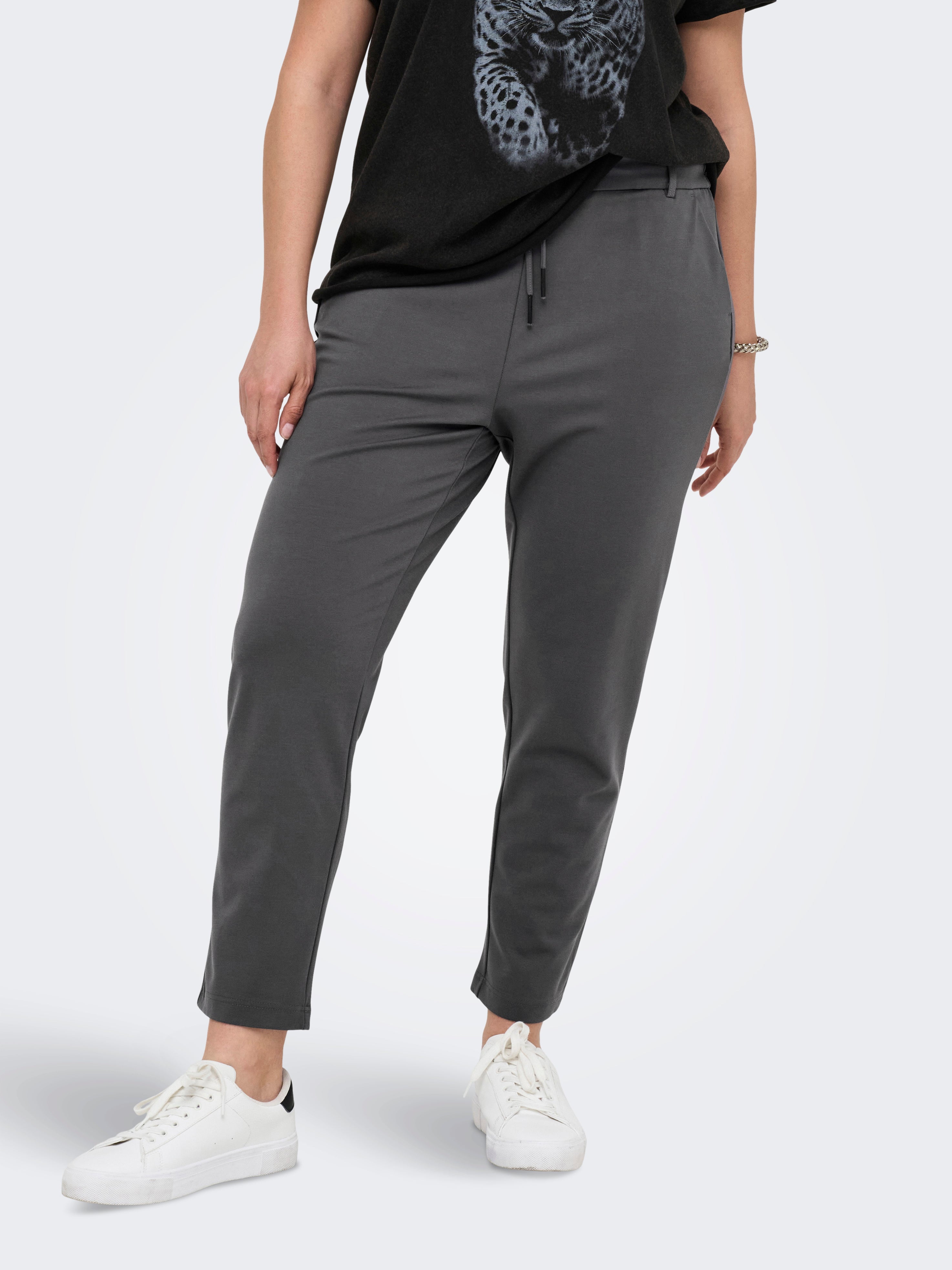 Only Carmakoma Life Trousers in Grey