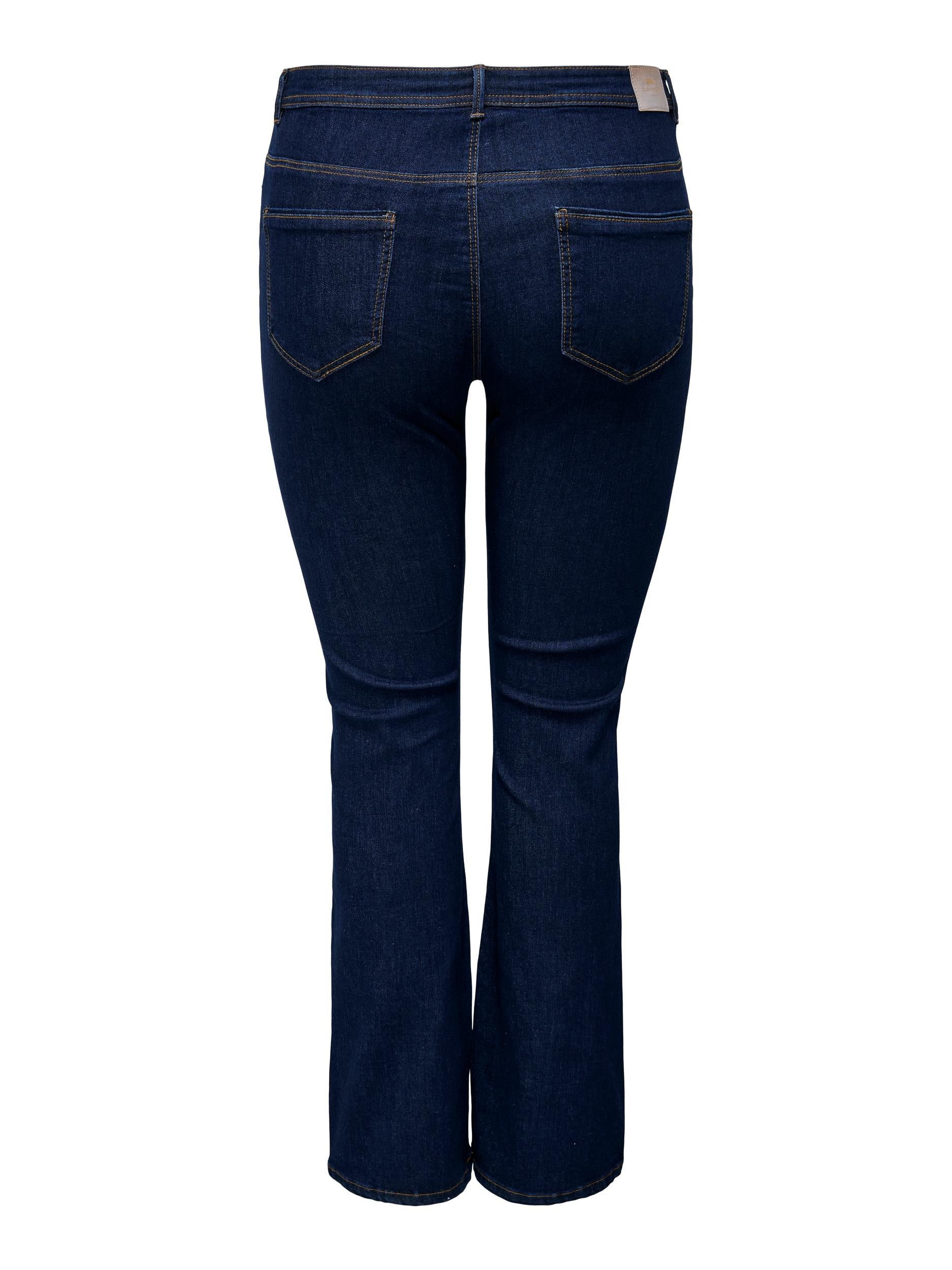 Only Carmakoma Sally Flared Jeans - Wardrobe Plus