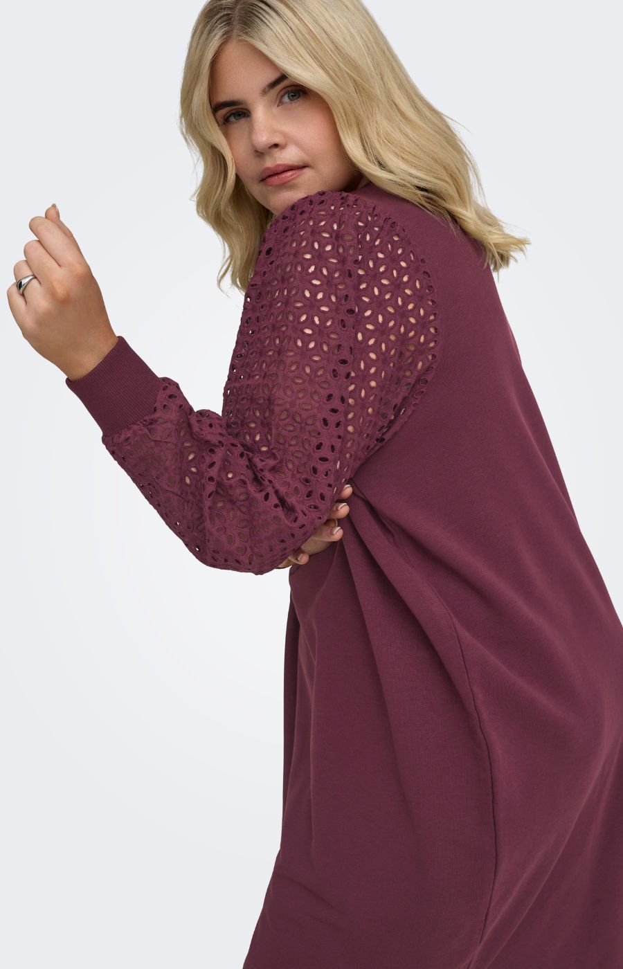 Only Carmakoma Donna Dress in Fig 