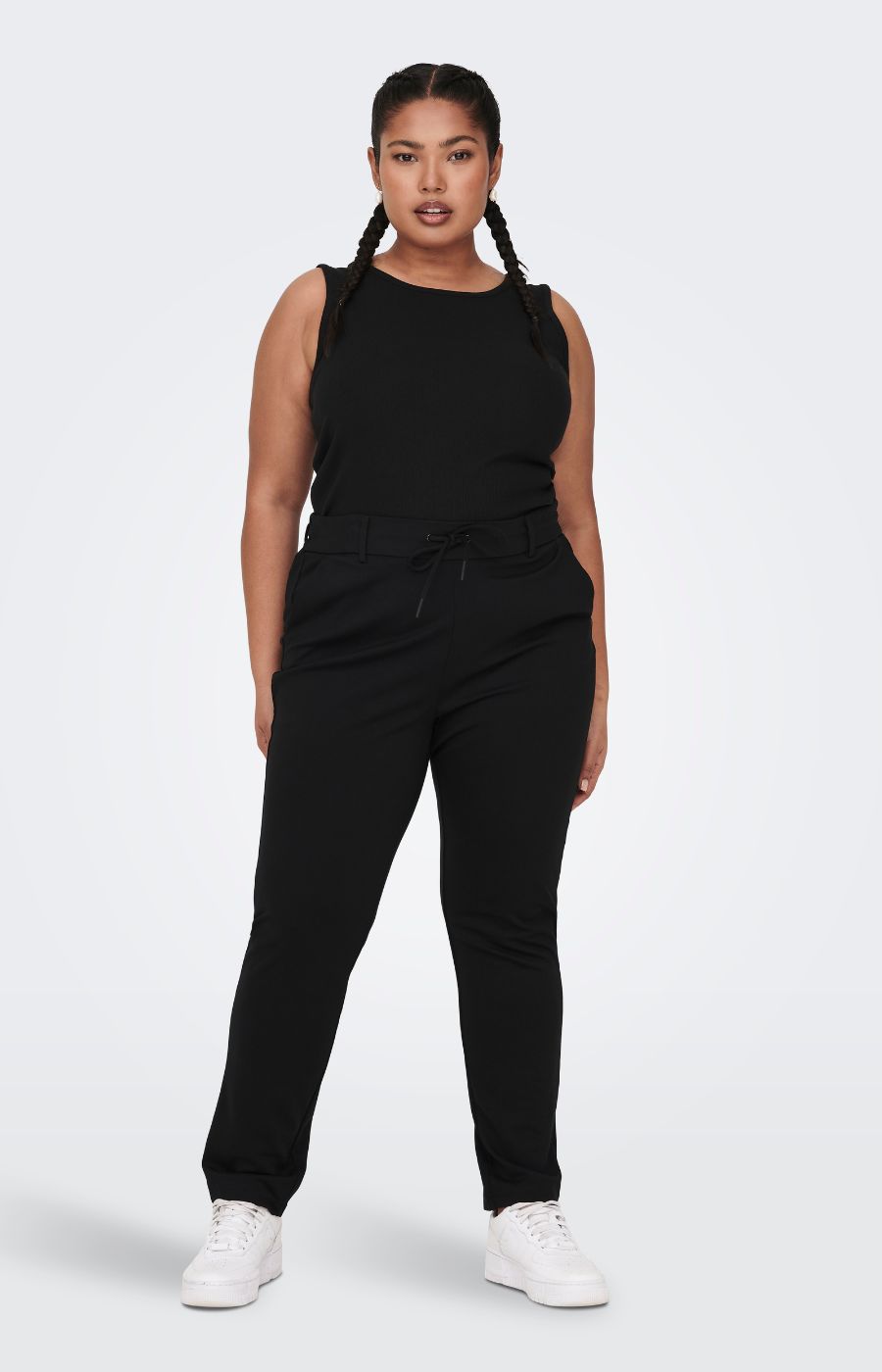 Only Carmakoma Life Trousers in Black