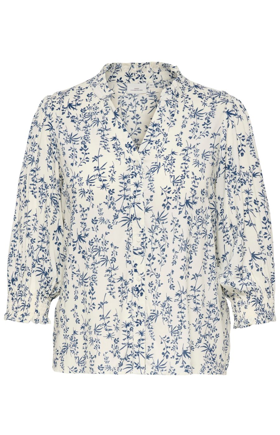 Only Carmakoma Raya Shirt in Jet Stream 
