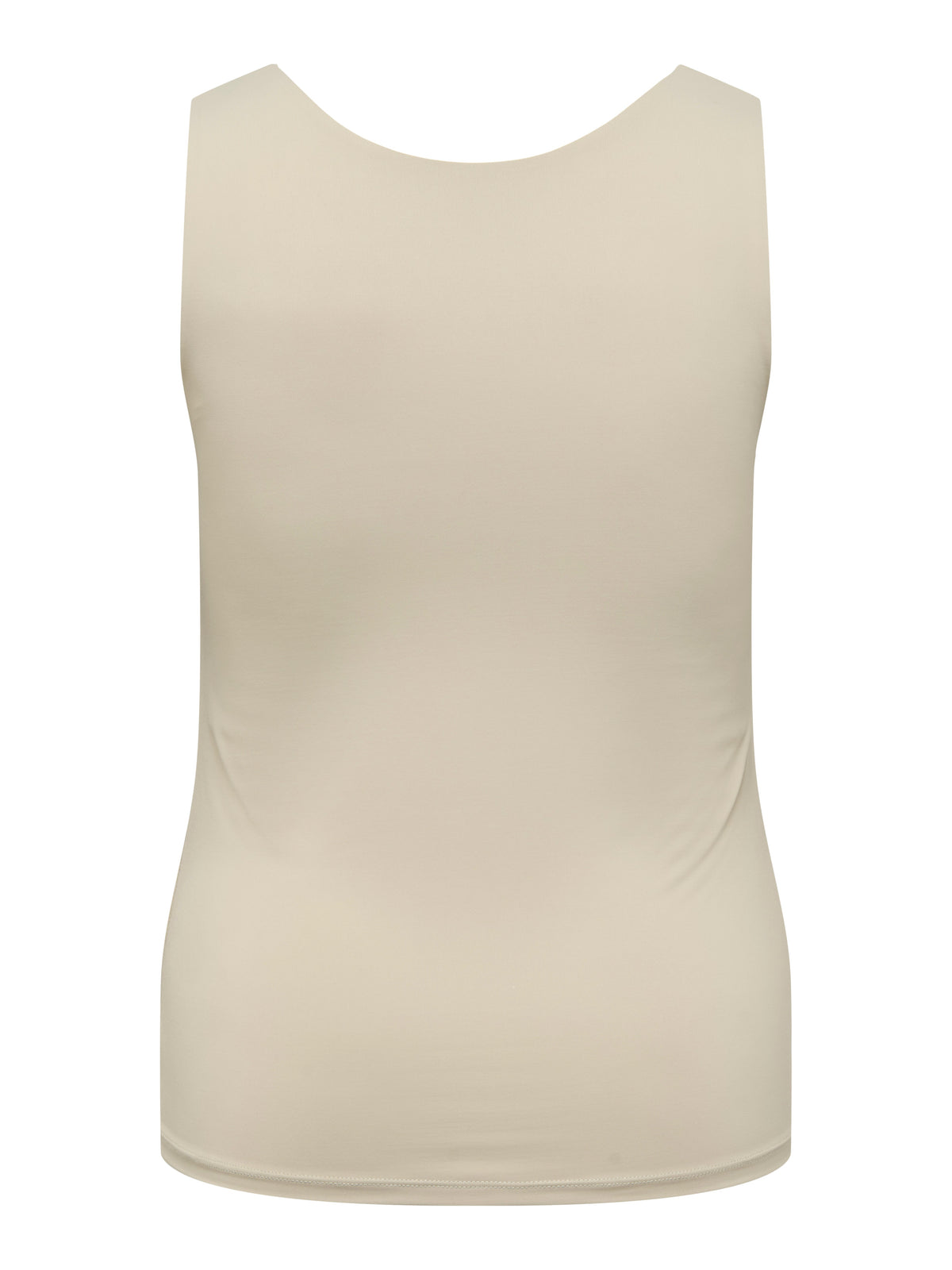 Only Carmakoma Rea Vest Top in Beige