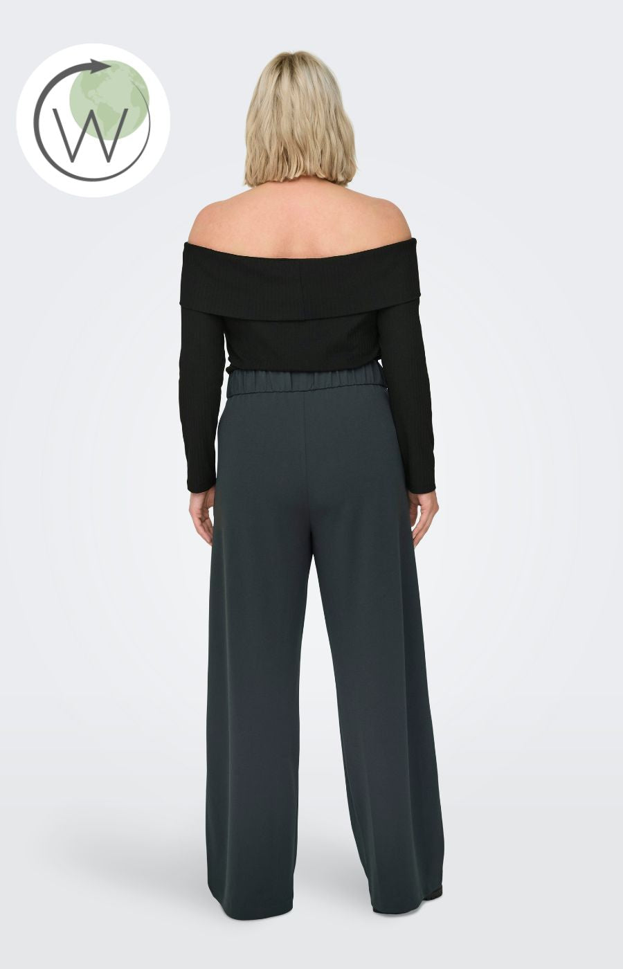 Only Carmakoma Stilla Trouser in Phantom 