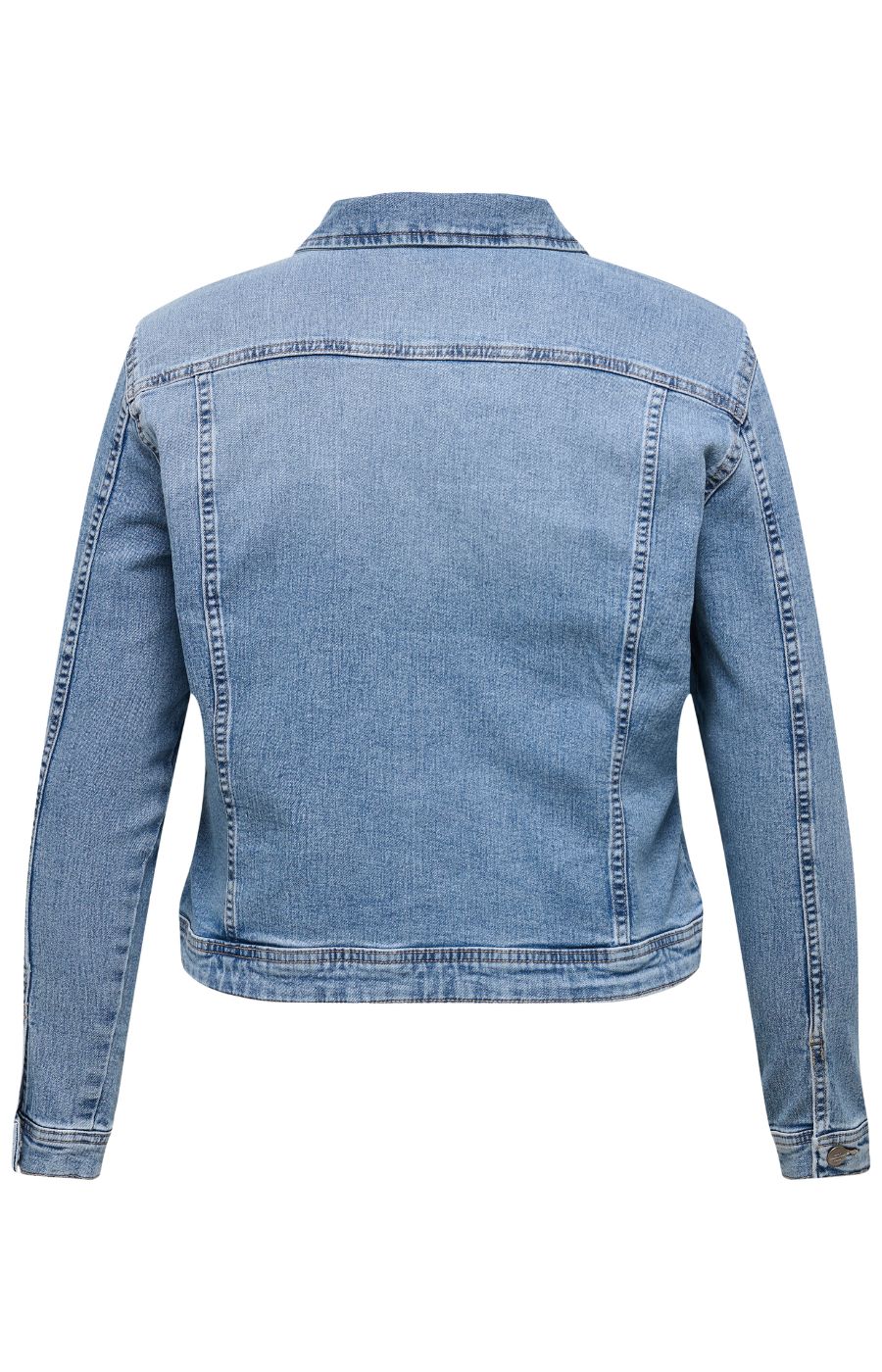Only Carmakoma Wespa Denim Jacket in Light Blue