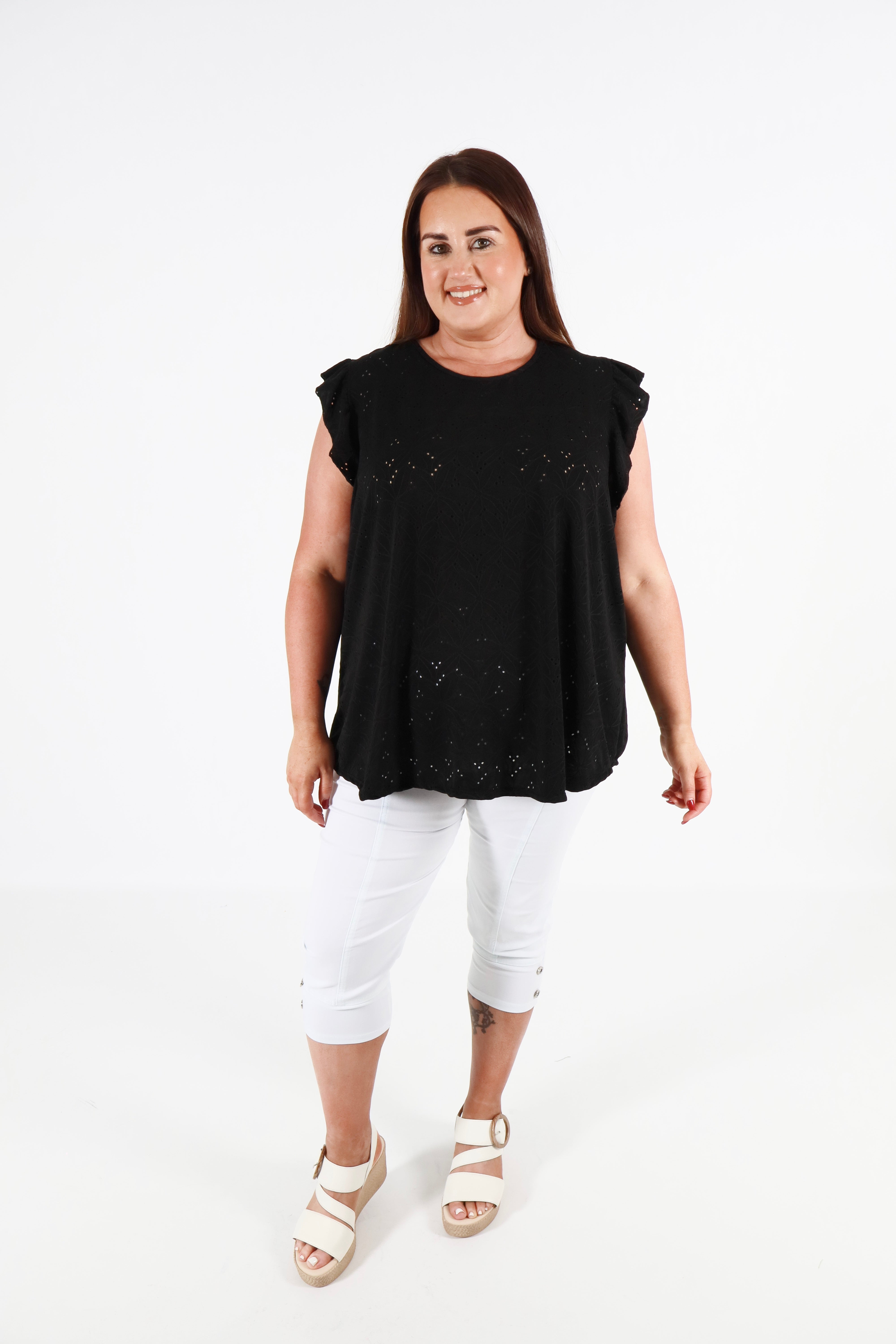 Penelope Blouse in Black