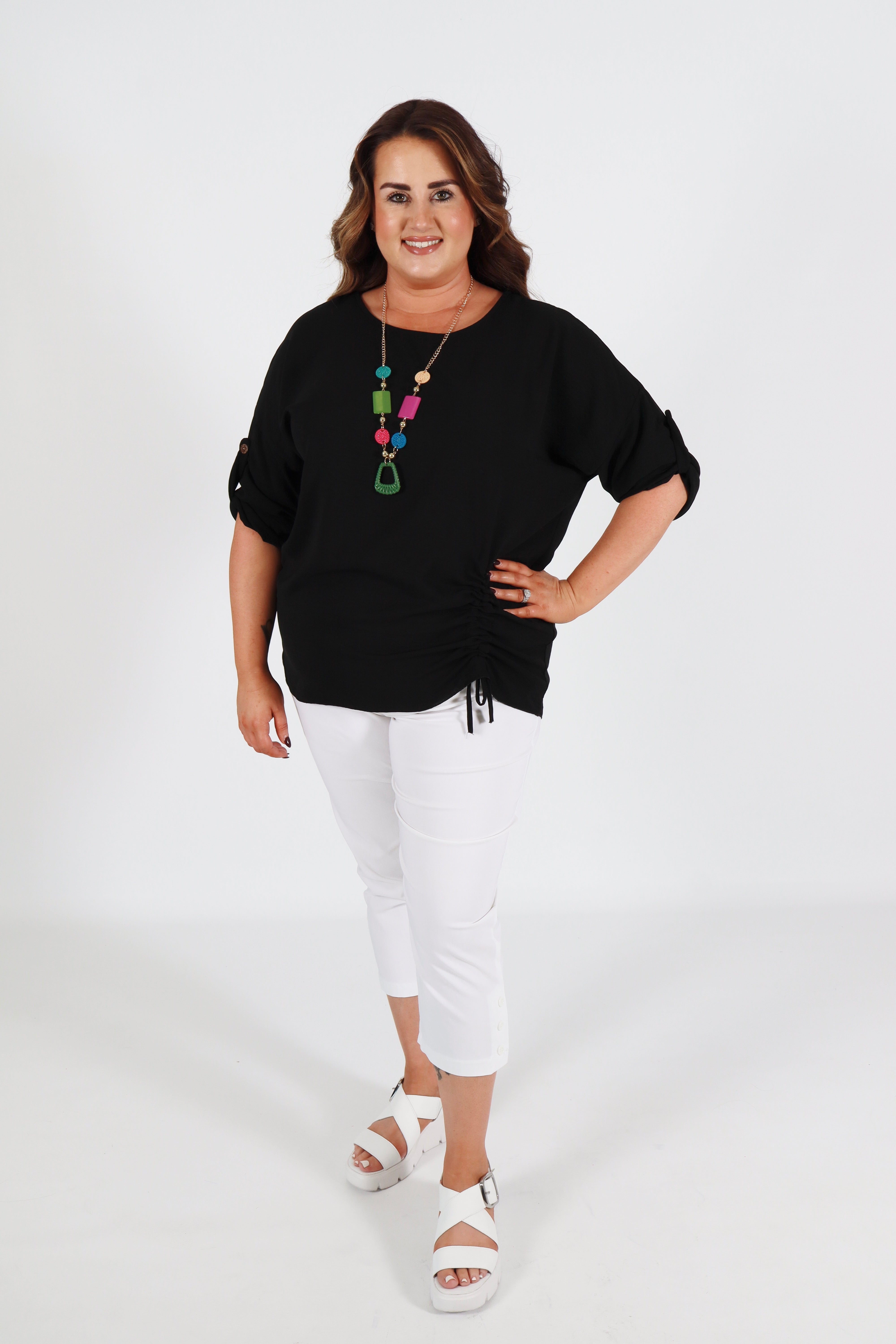 Stephanie Blouse in Black