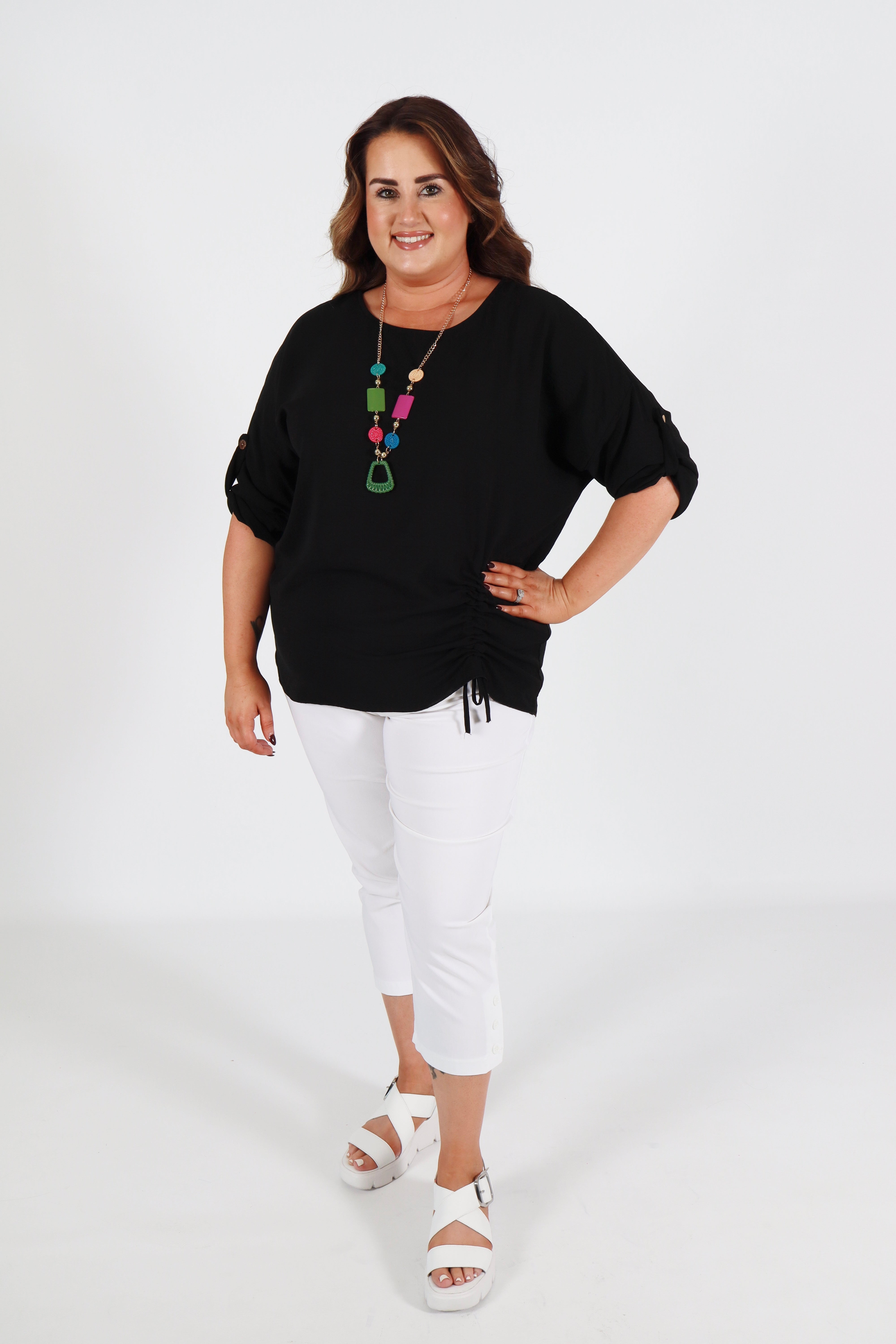 Stephanie Blouse in Black
