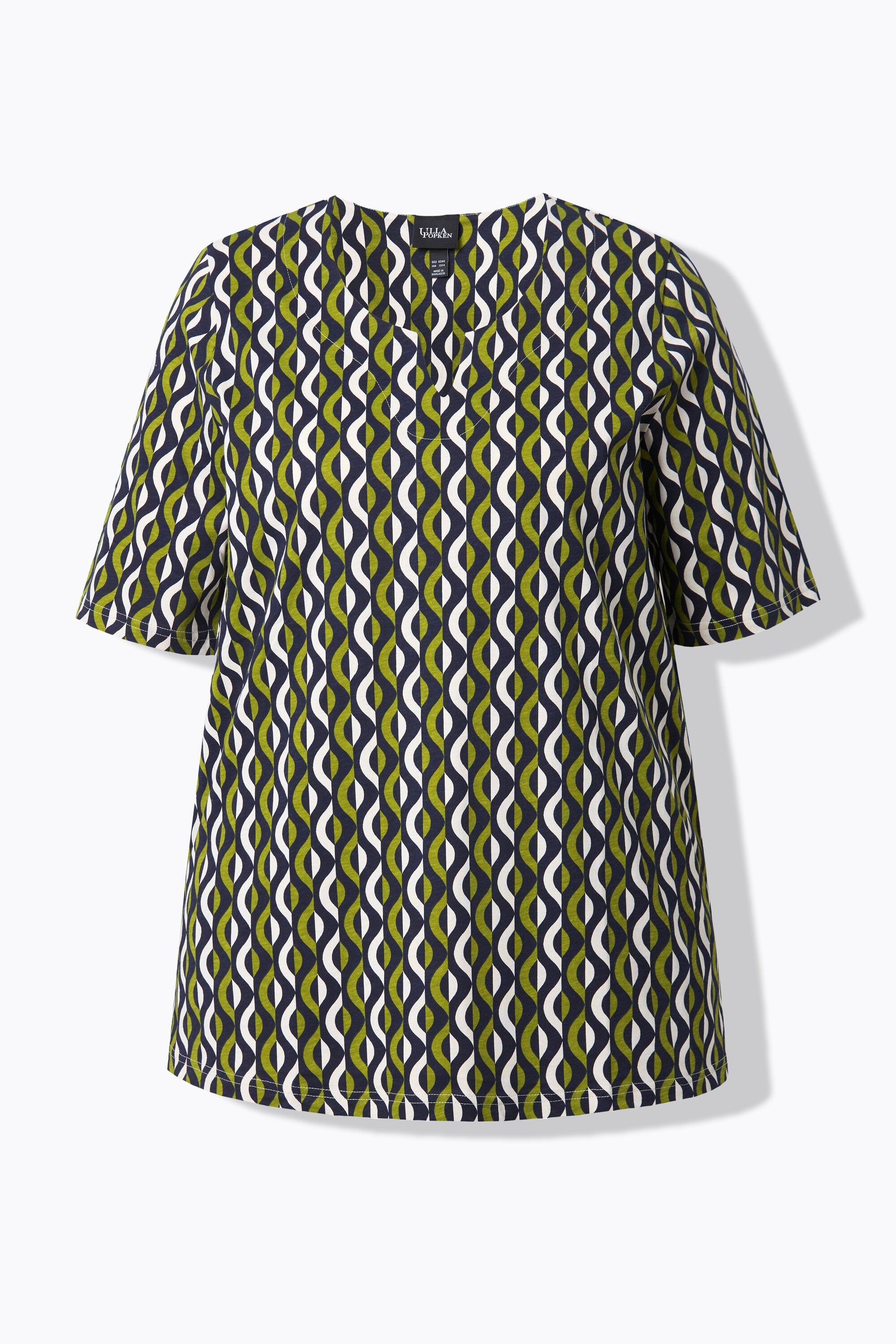 Ulla Popken Graphic Green T-Shirt