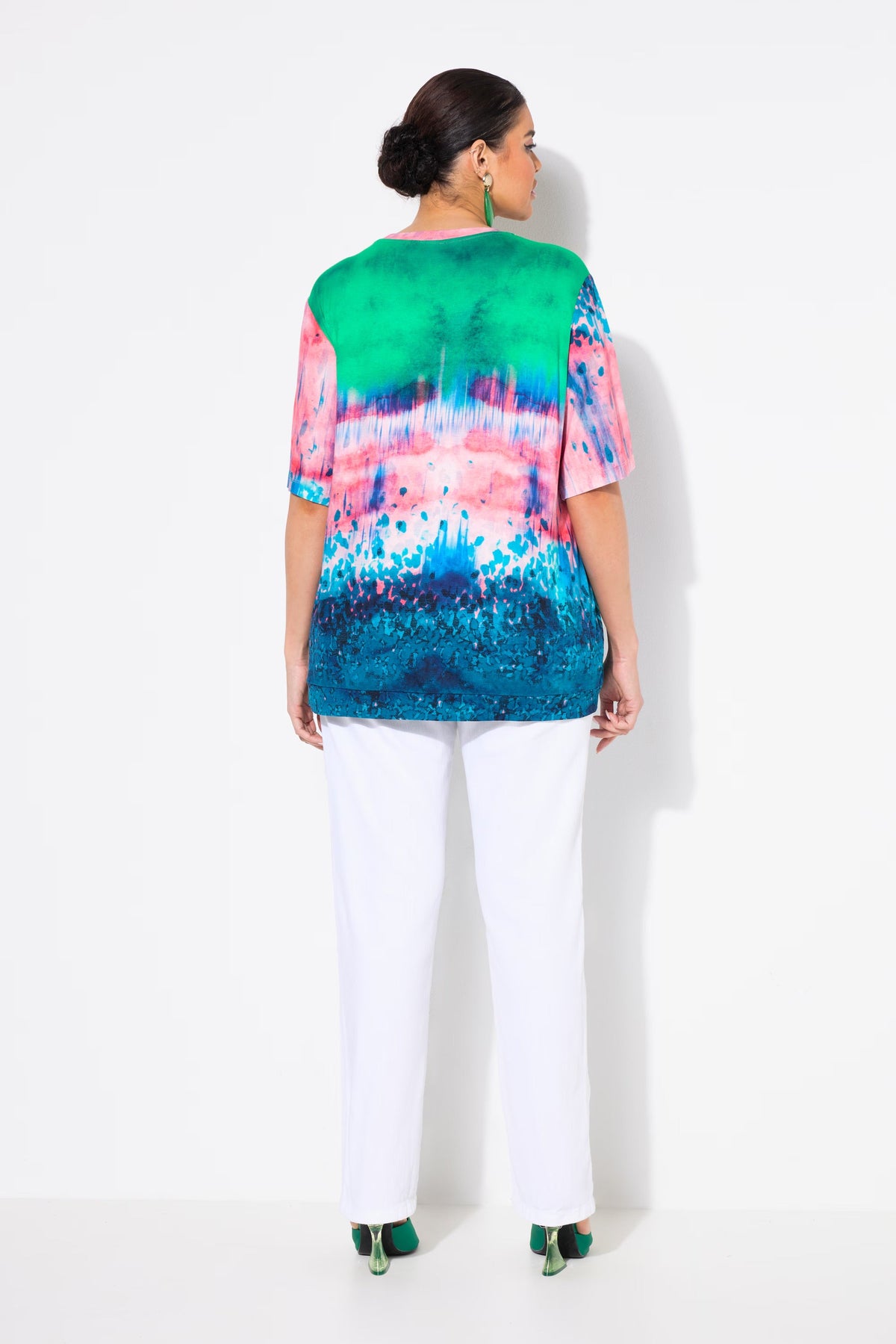 Ulla Popken Tie Hem T-Shirt