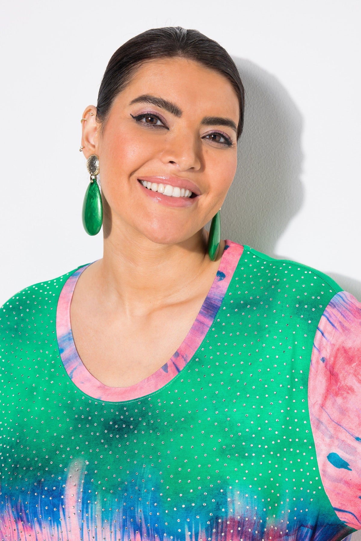 Ulla Popken Tie Hem T-Shirt