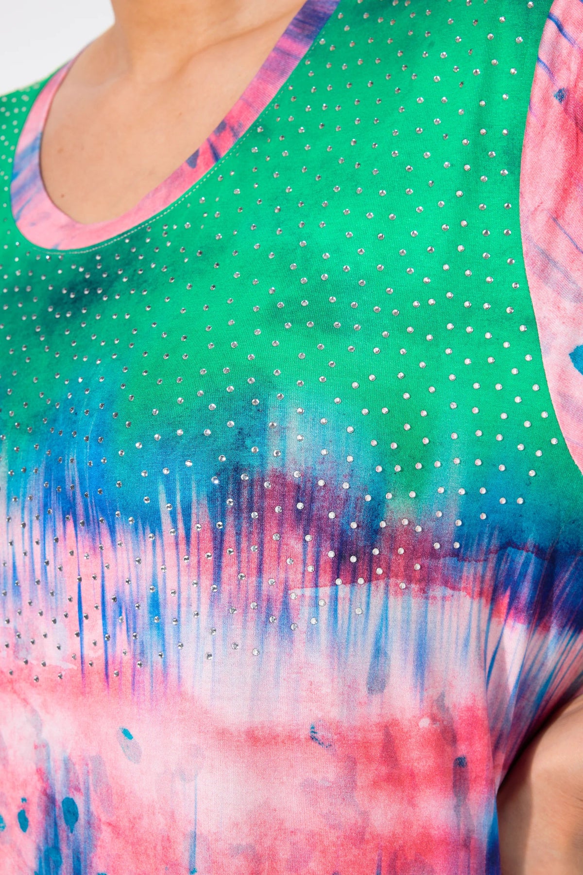 Ulla Popken Tie Hem T-Shirt