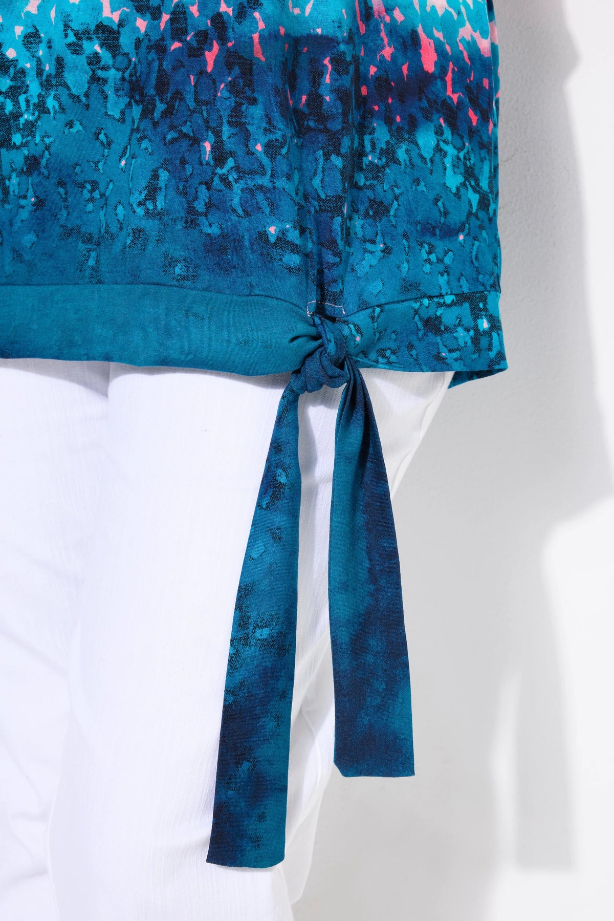 Ulla Popken Tie Hem T-Shirt