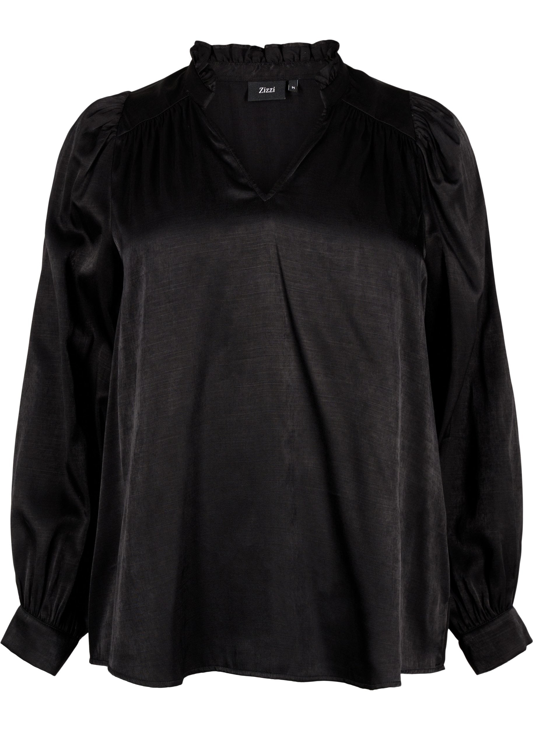 Zizzi Mallica Blouse in Black
