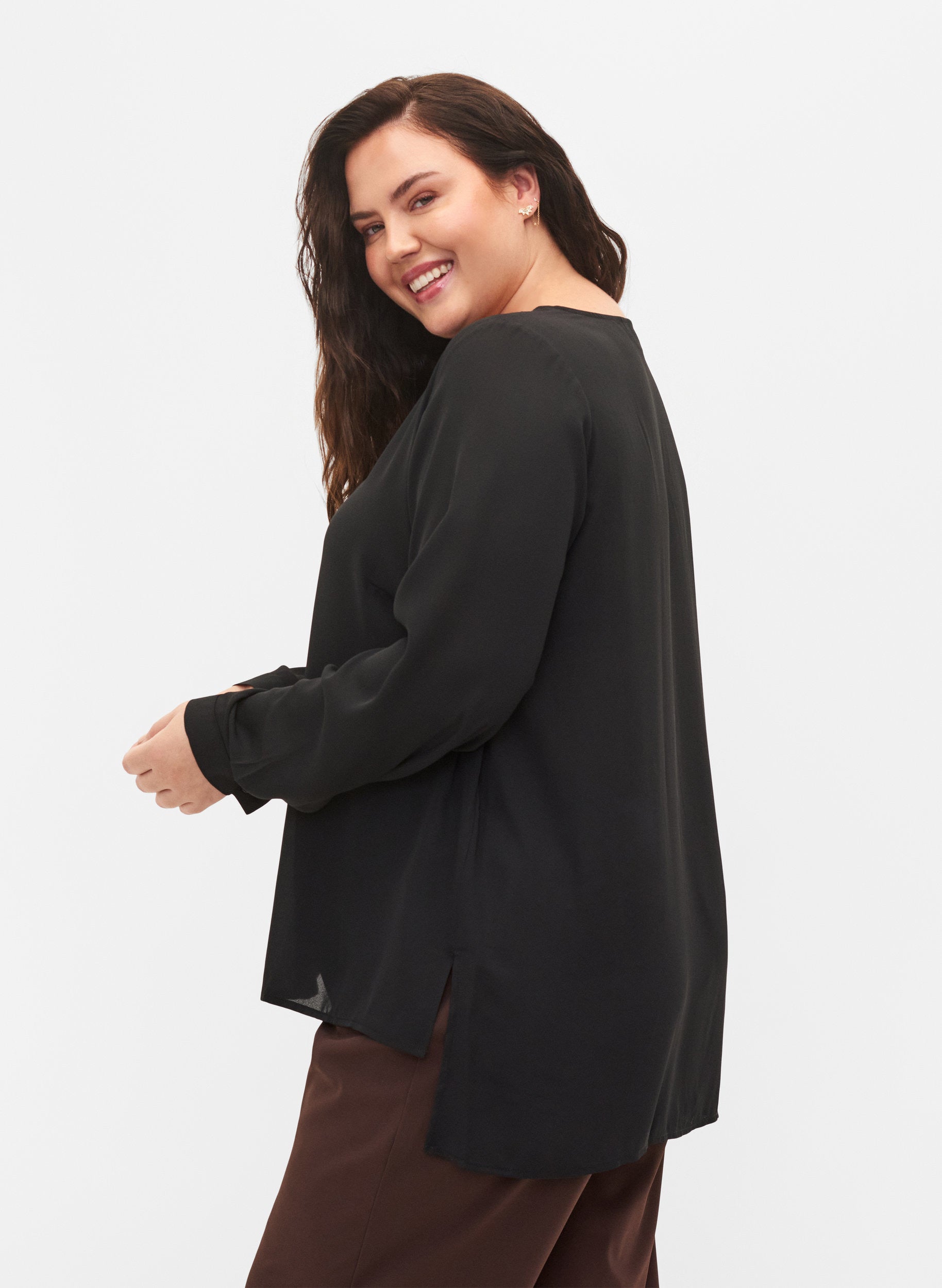 Zizzi Seli Blouse in Black