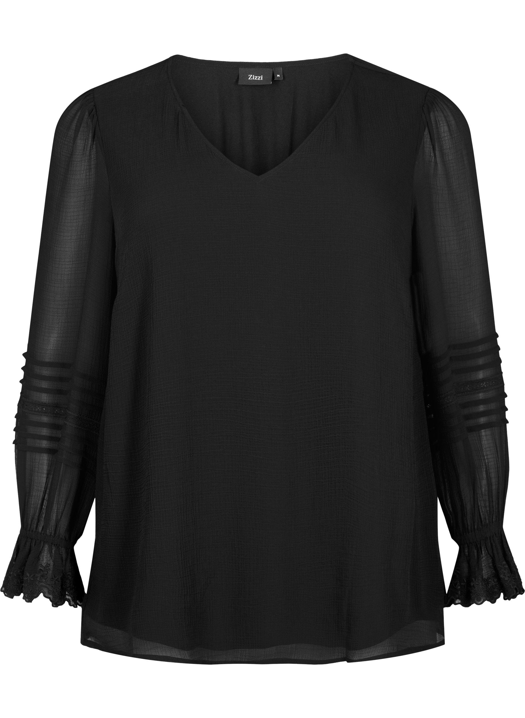 Zizzi Lina Blouse in Black