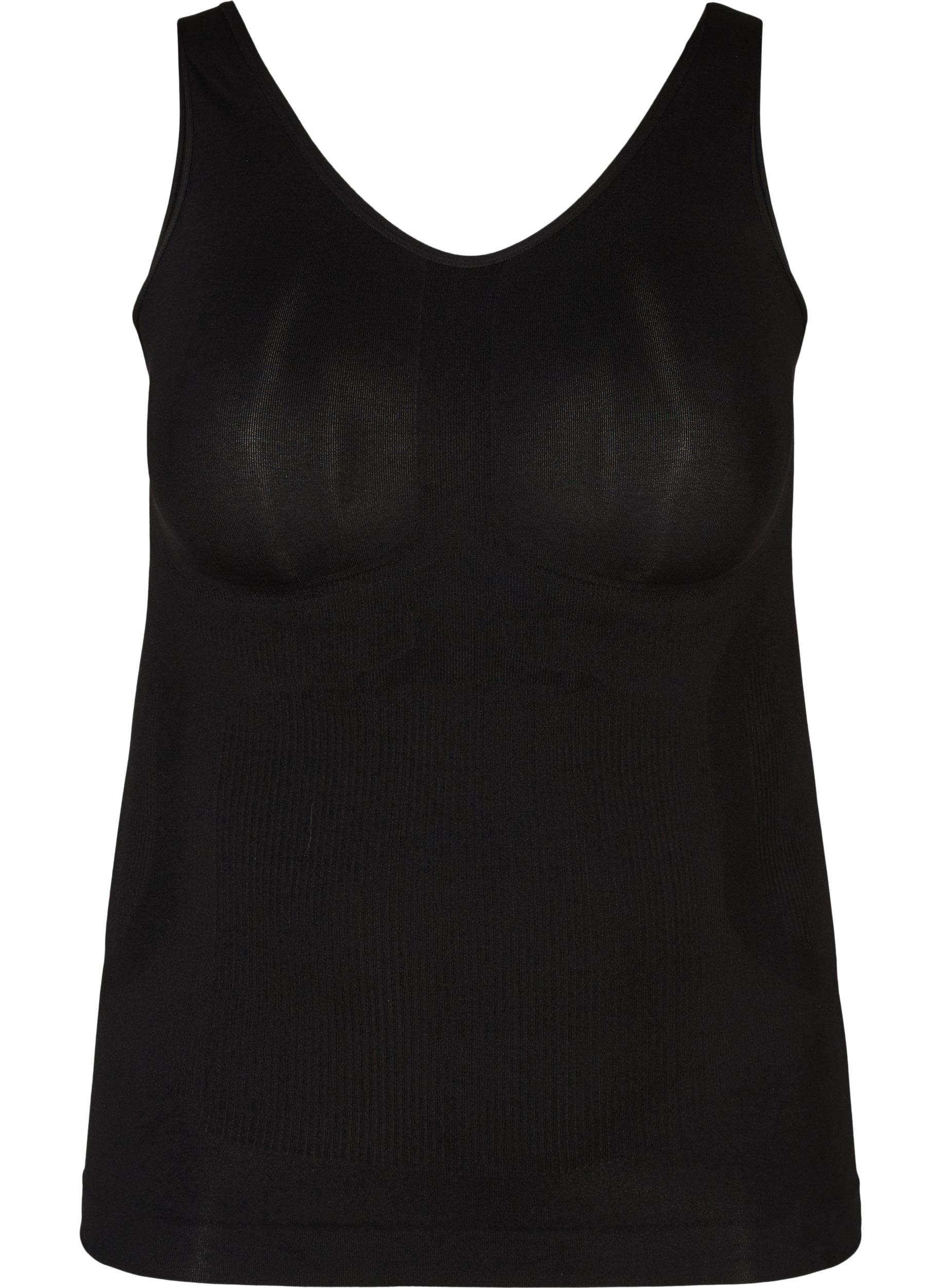 Zizzi Shapewear Vest in Black