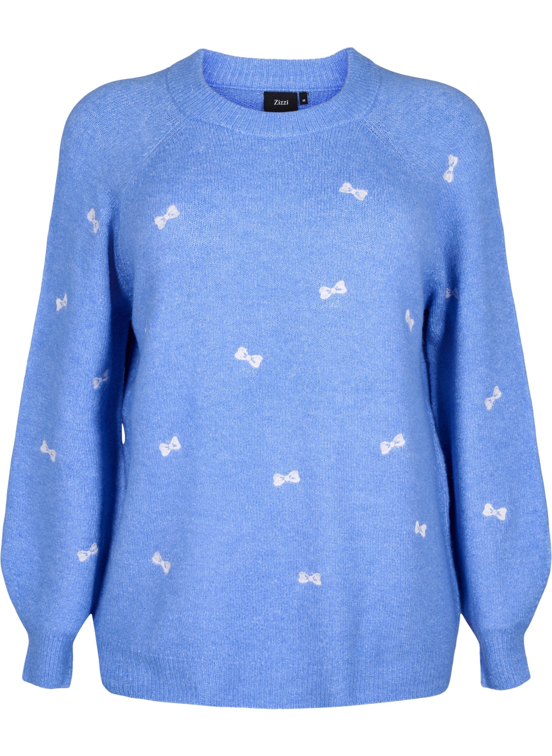 Zizzi Daisy Pullover in Blue