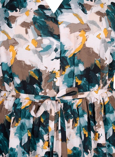 Zizzi Kam Printed Dress